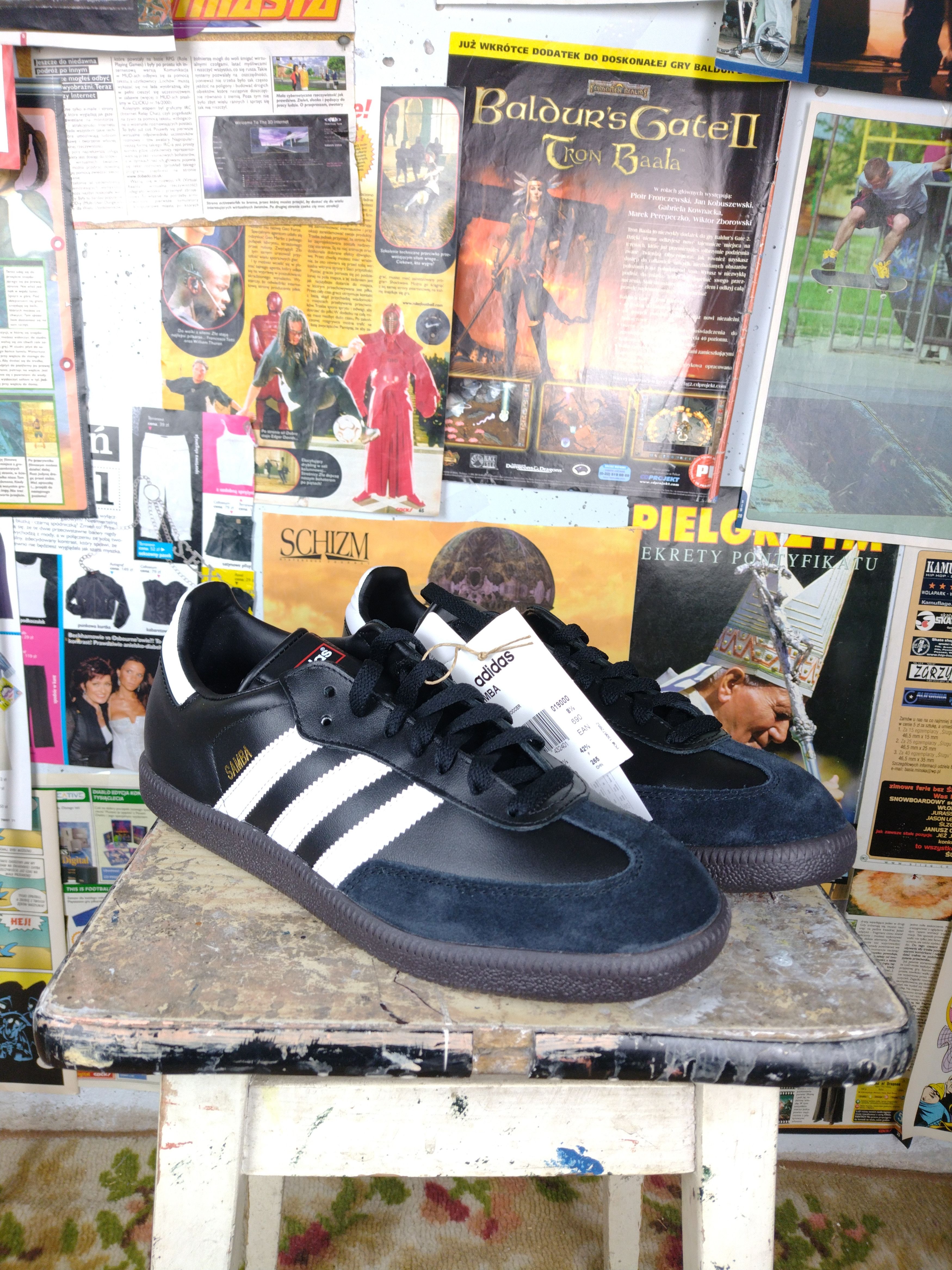 ADIDAS SAMBA SNEAKER black classic blokecore