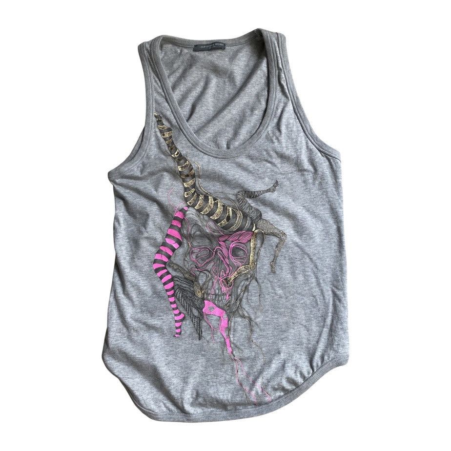 Alexander McQueen 2008 Skull Print Tank Top Size M / US 6-8 / IT 42-44 - 1 Thumbnail