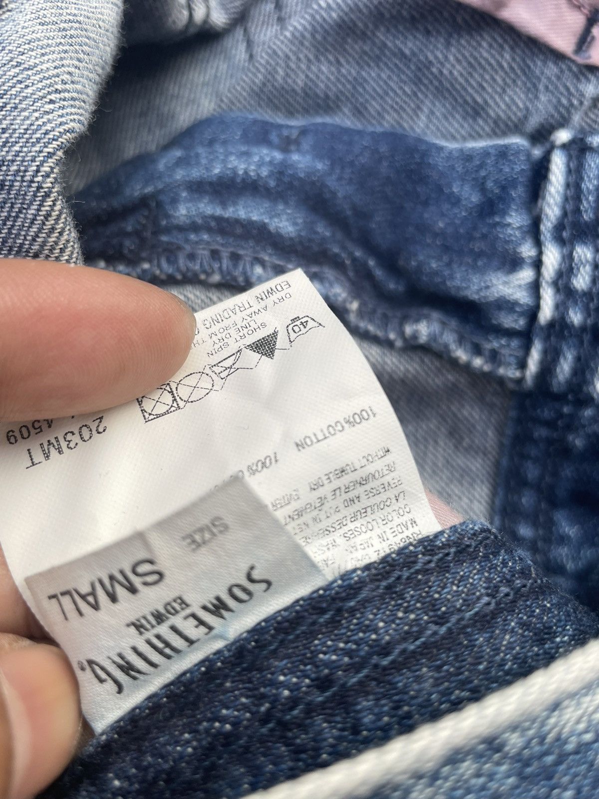 Edwin × Vintage Something by Edwin Custom Paint Denim Size US 32 / EU 48 - 14 Thumbnail