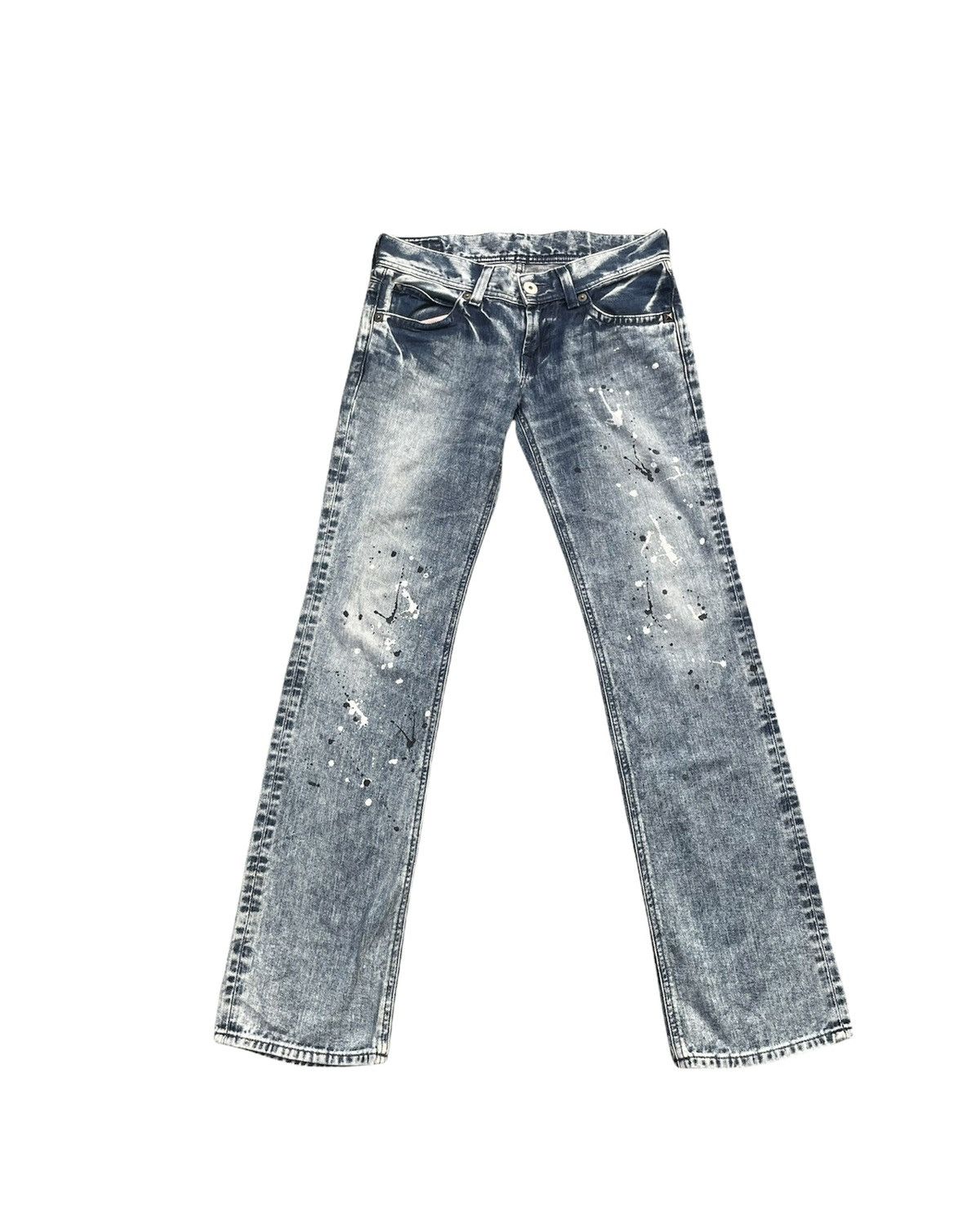 Edwin × Vintage Something by Edwin Custom Paint Denim Size US 32 / EU 48 - 1 Thumbnail