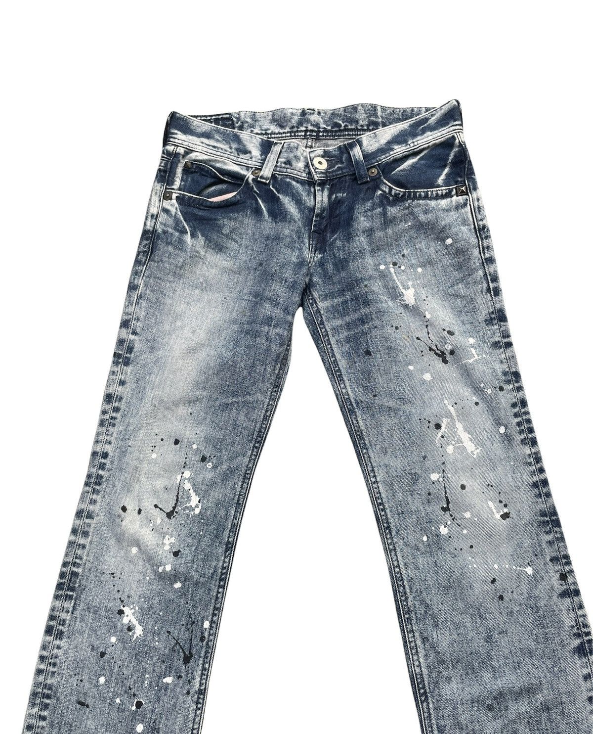 Edwin × Vintage Something by Edwin Custom Paint Denim Size US 32 / EU 48 - 4 Thumbnail