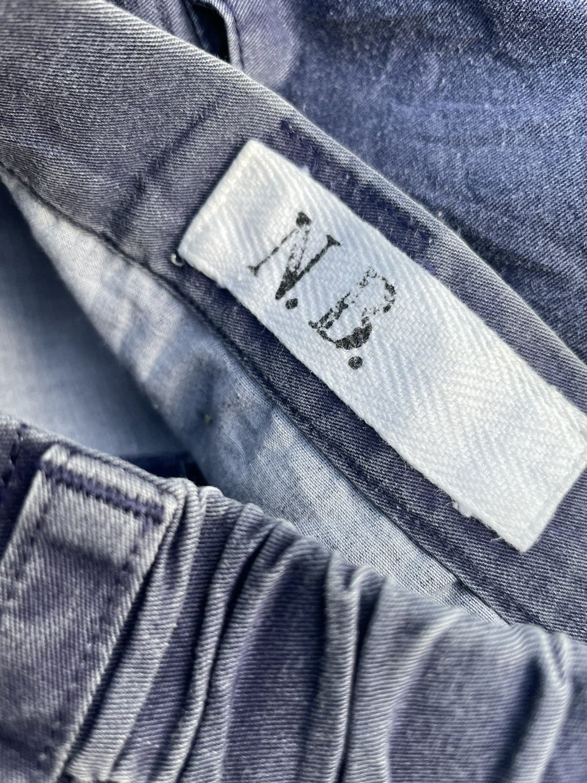 Japanese Brand × NBDN Nobrandedon N.B. Japan 3 Quater Trousers Size US 28 / EU 44 - 13 Thumbnail