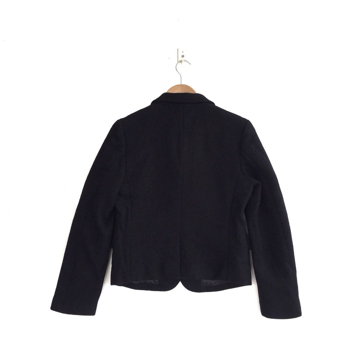 Japanese Brand × Jil Sander × Uniqlo Uniqlo x Jil Sander Cropped Wool Button Jacket Size L / US 10 / IT 46 - 2 Thumbnail