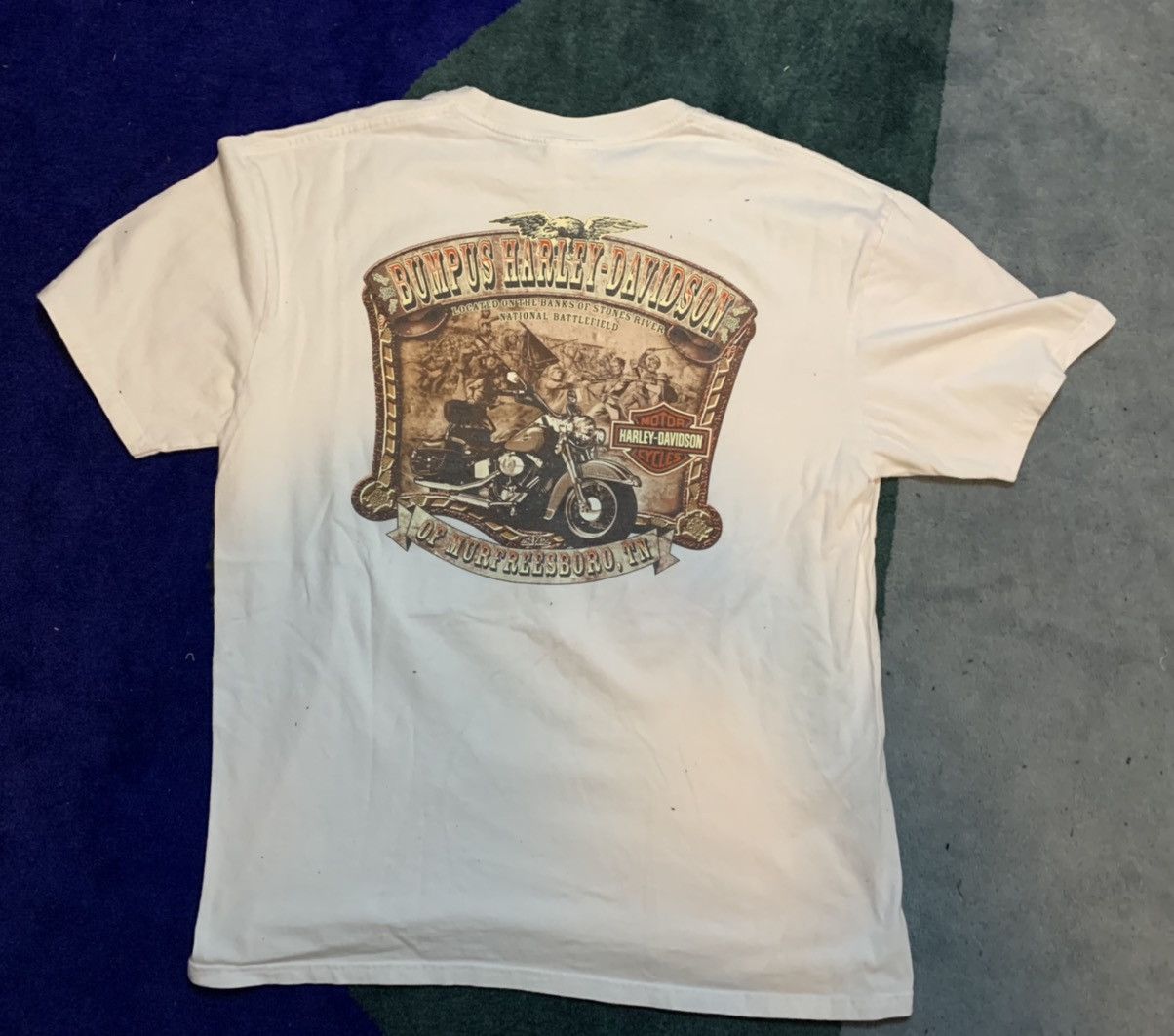 Harley Davidson Harley Davidson For Life: White Flame Bumpus,TN Size US XL / EU 56 / 4 - 3 Thumbnail