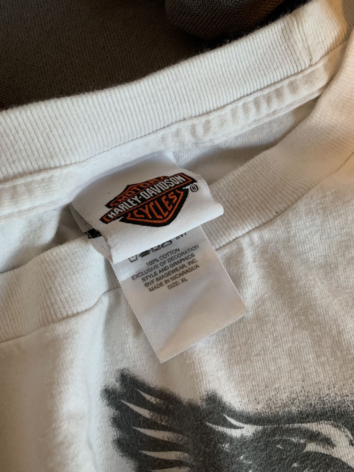 Harley Davidson Harley Davidson For Life: White Flame Bumpus,TN Size US XL / EU 56 / 4 - 4 Thumbnail