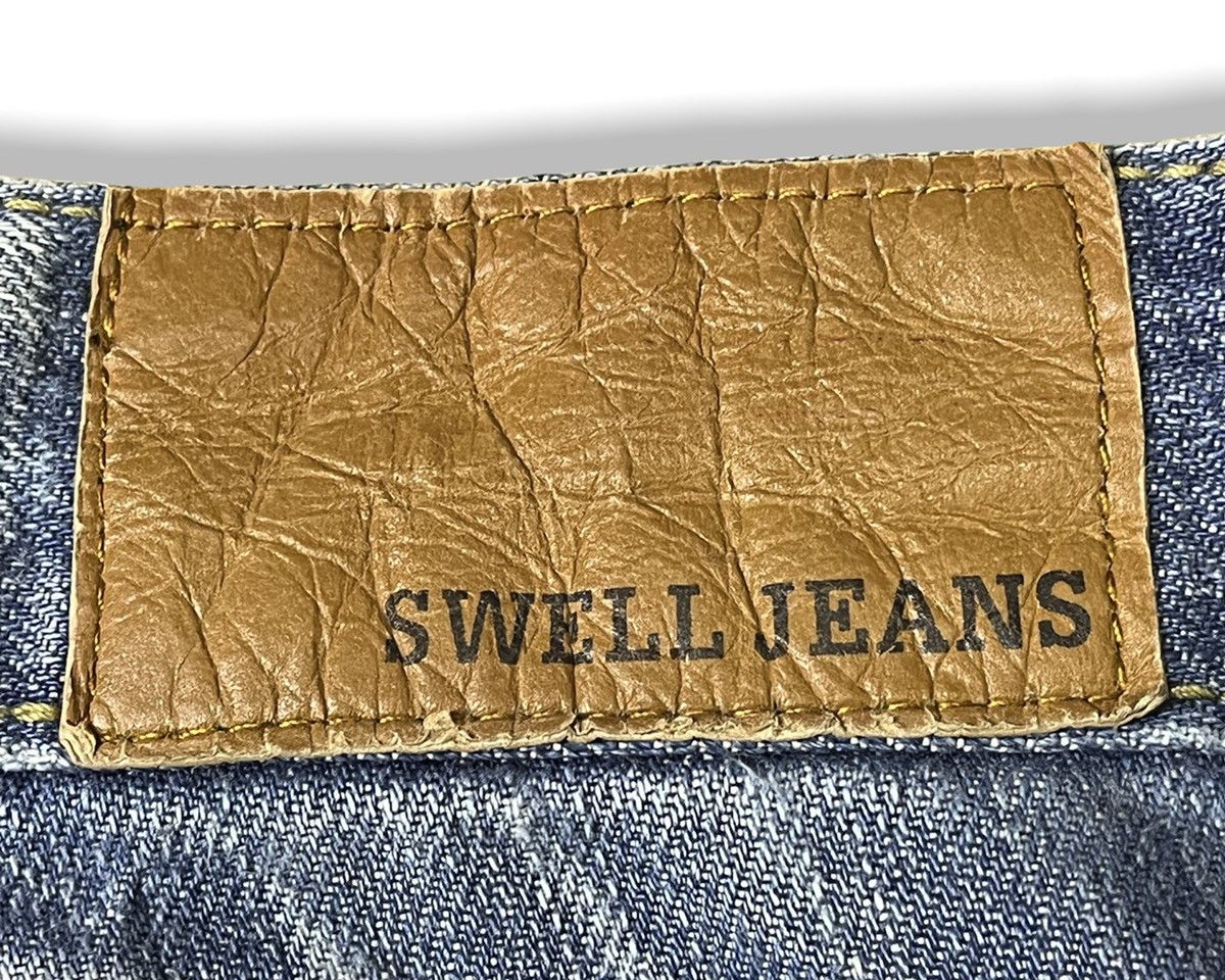Japanese Brand × Vintage FLARE SWELL DENIM DISTRESSED BUTTONS JAPAN Size US 30 / EU 46 - 13 Thumbnail