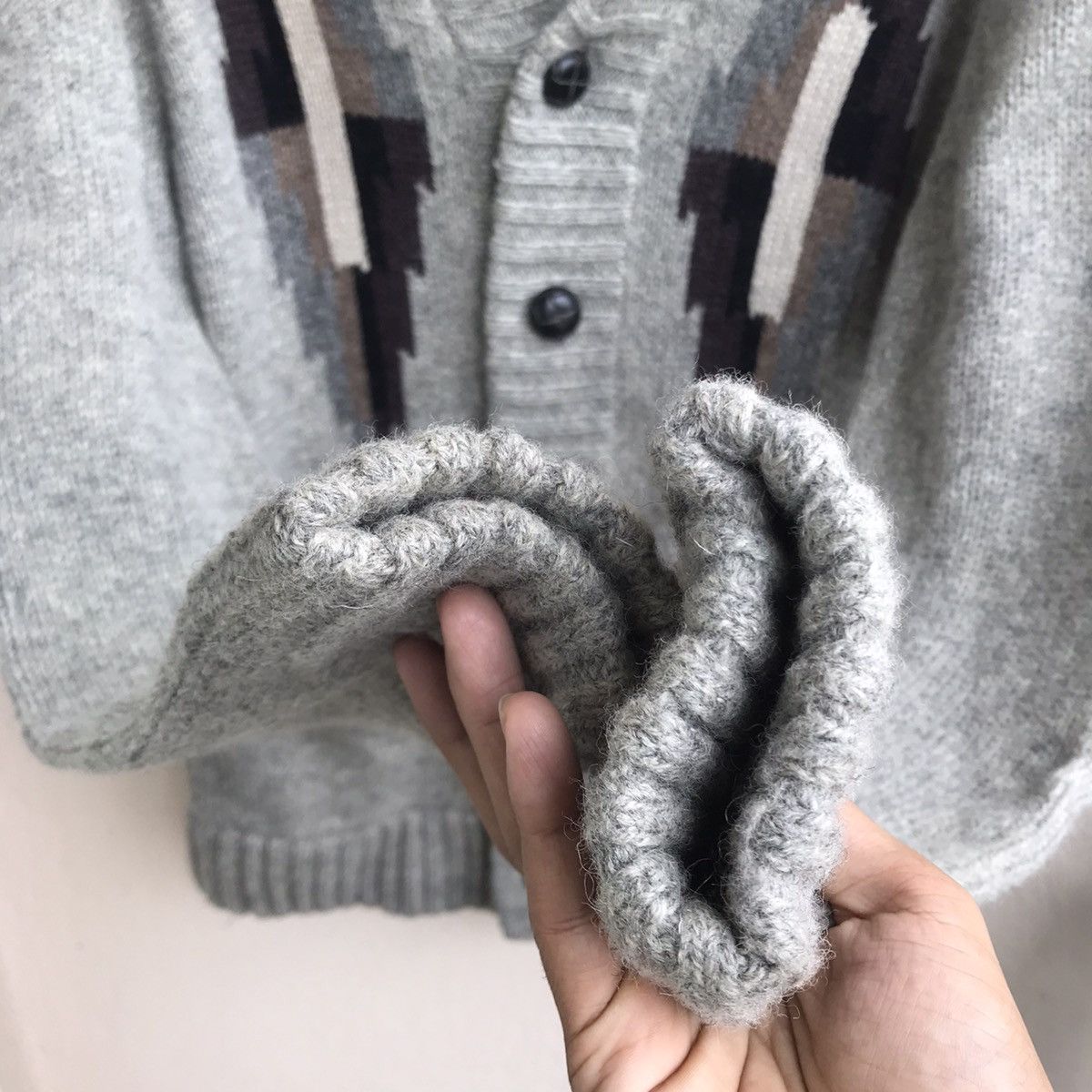 Beams Plus × Vintage Vintage Beams Mohair Knitwear Size US L / EU 52-54 / 3 - 4 Thumbnail
