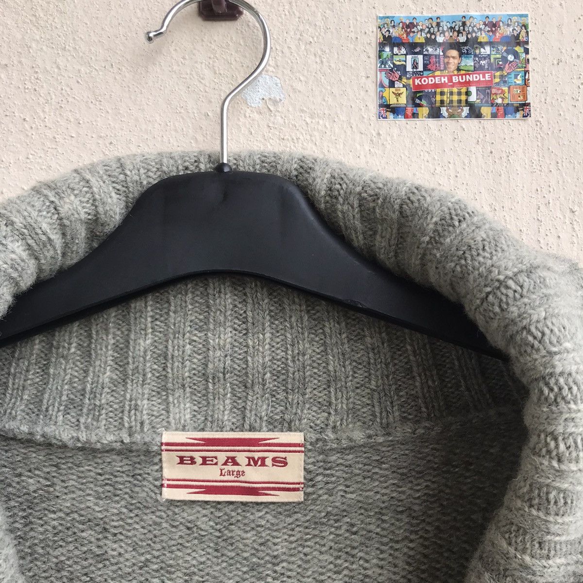 Beams Plus × Vintage Vintage Beams Mohair Knitwear Size US L / EU 52-54 / 3 - 5 Thumbnail