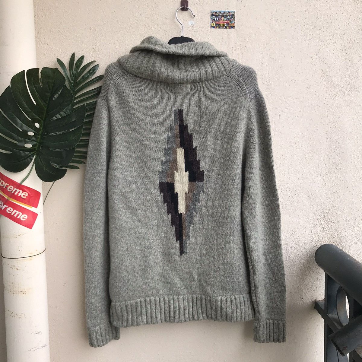Beams Plus × Vintage Vintage Beams Mohair Knitwear Size US L / EU 52-54 / 3 - 2 Thumbnail