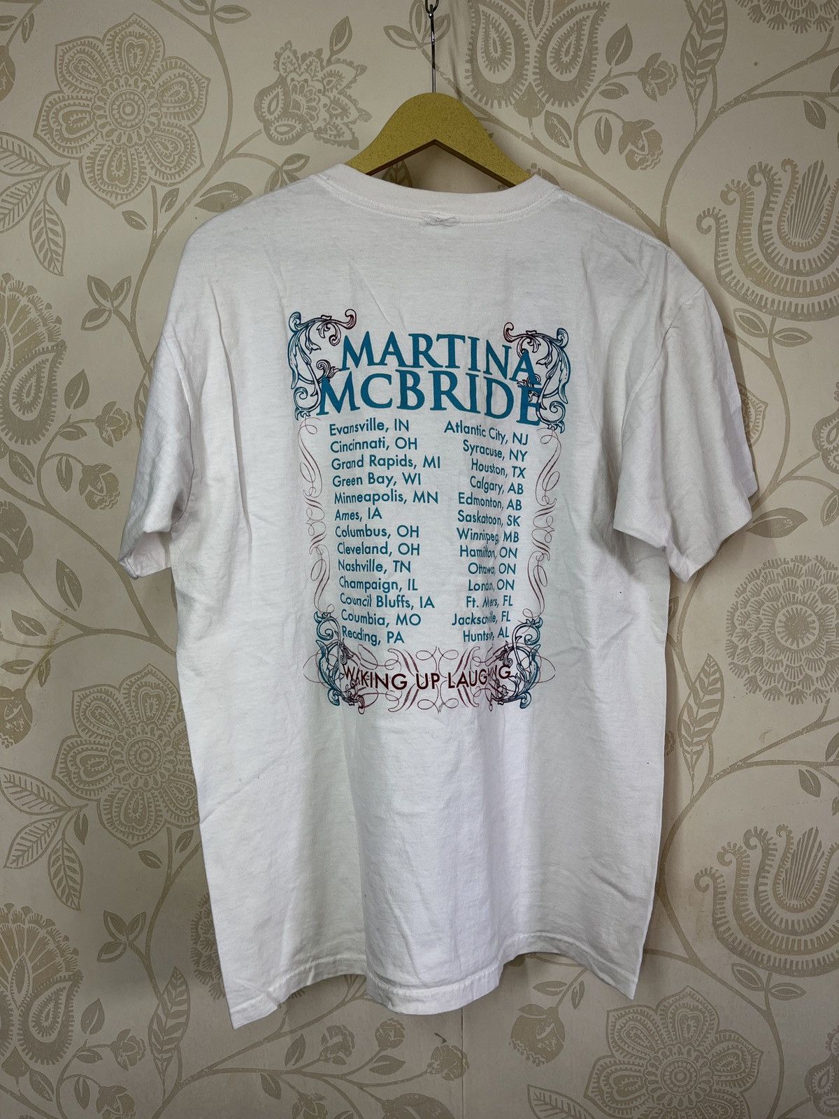 Band Tees × Vintage Martina McBride Walking Up Laughing Tour Size US L / EU 52-54 / 3 - 4 Thumbnail