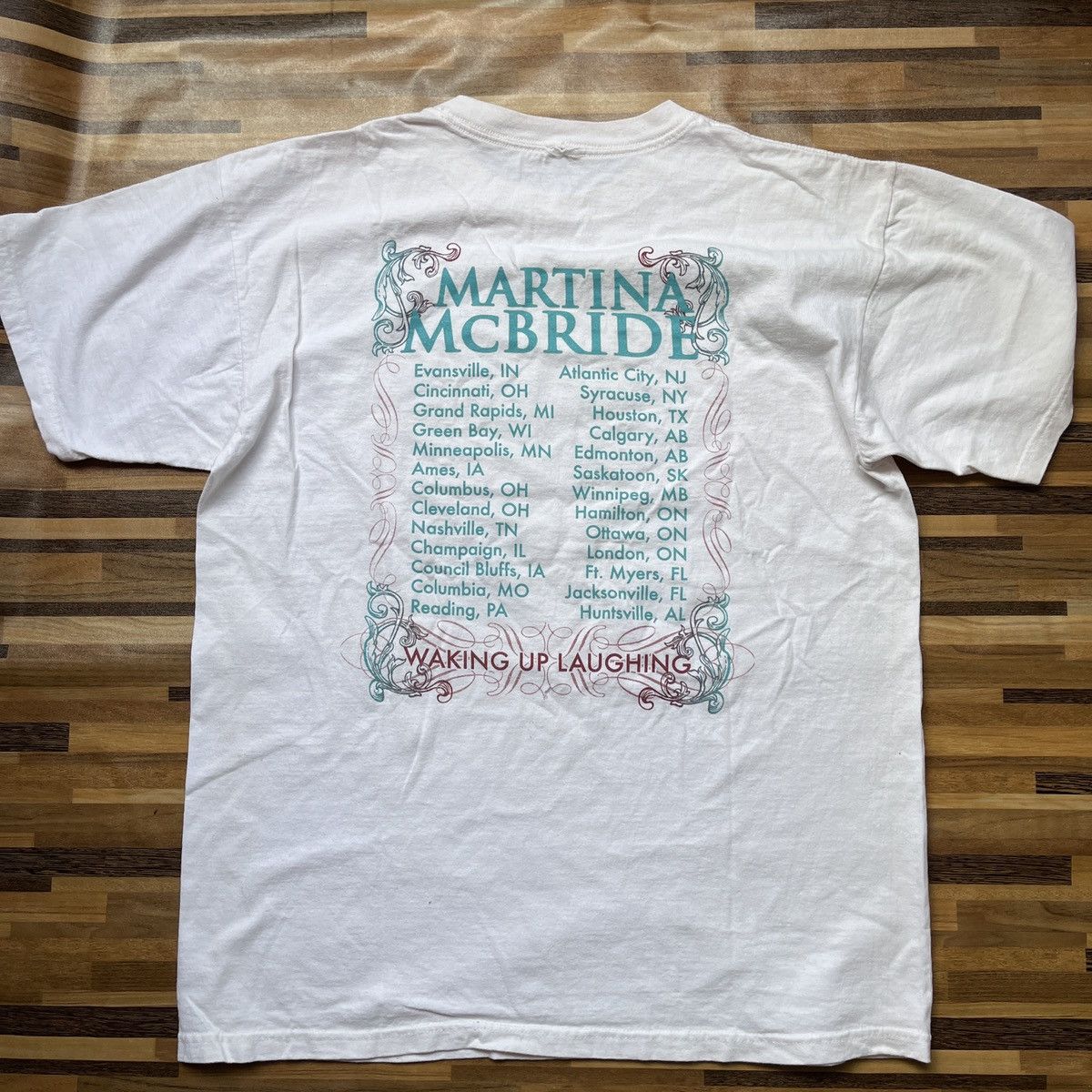 Band Tees × Vintage Martina McBride Walking Up Laughing Tour Size US L / EU 52-54 / 3 - 13 Thumbnail