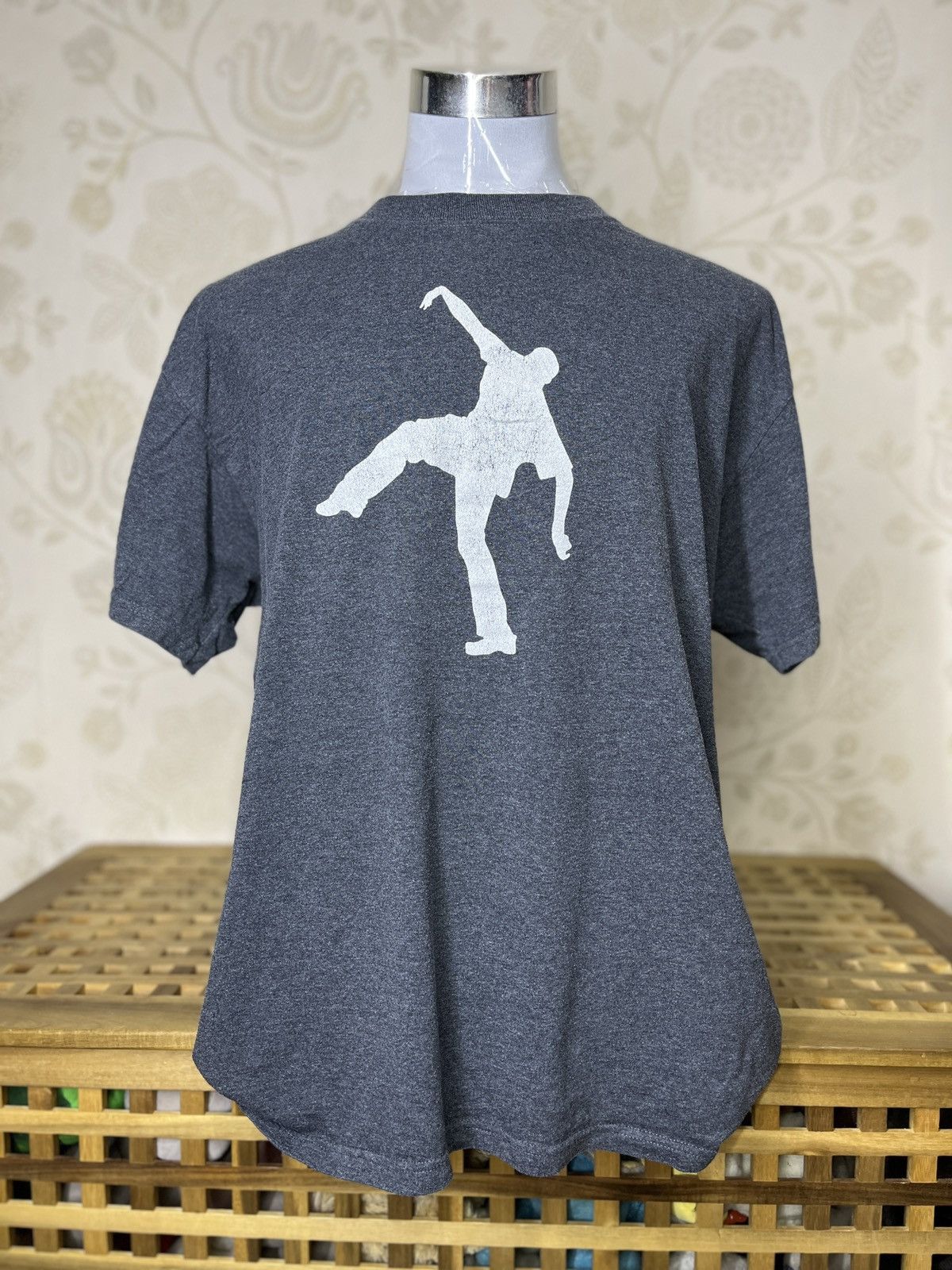 Jerzees × Vintage Big Steppin Aaron Goodwin Printed TShirt Size US XL / EU 56 / 4 - 1 Thumbnail
