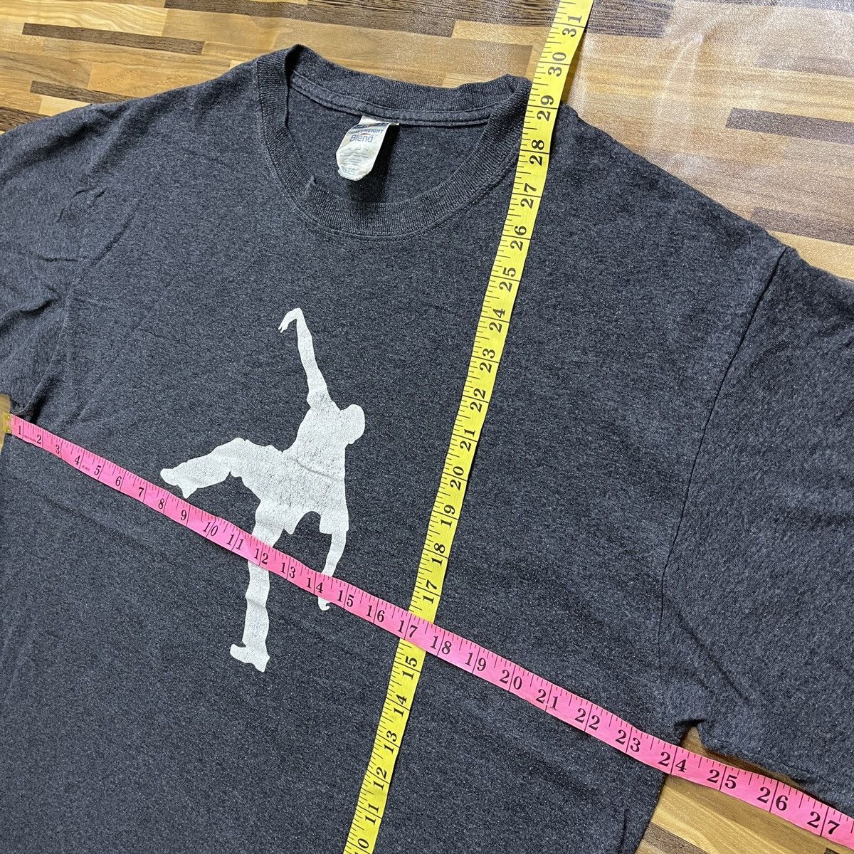 Jerzees × Vintage Big Steppin Aaron Goodwin Printed TShirt Size US XL / EU 56 / 4 - 3 Thumbnail