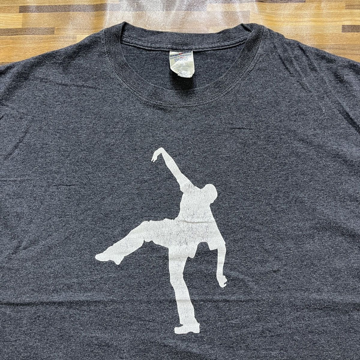 Jerzees × Vintage Big Steppin Aaron Goodwin Printed TShirt Size US XL / EU 56 / 4 - 5 Thumbnail