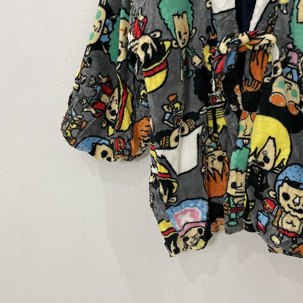One Piece Vintage Onepiece Fullprint Fleece Kimono Size US L / EU 52-54 / 3 - 3 Thumbnail