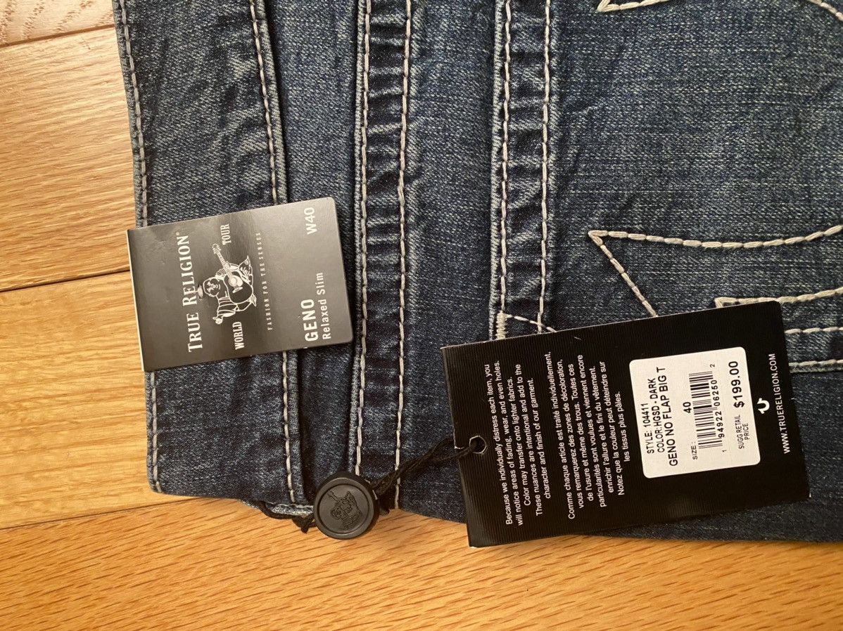 True Religion True Religion X Geno X Slim Straight Size US 40 / EU 56 - 4 Thumbnail
