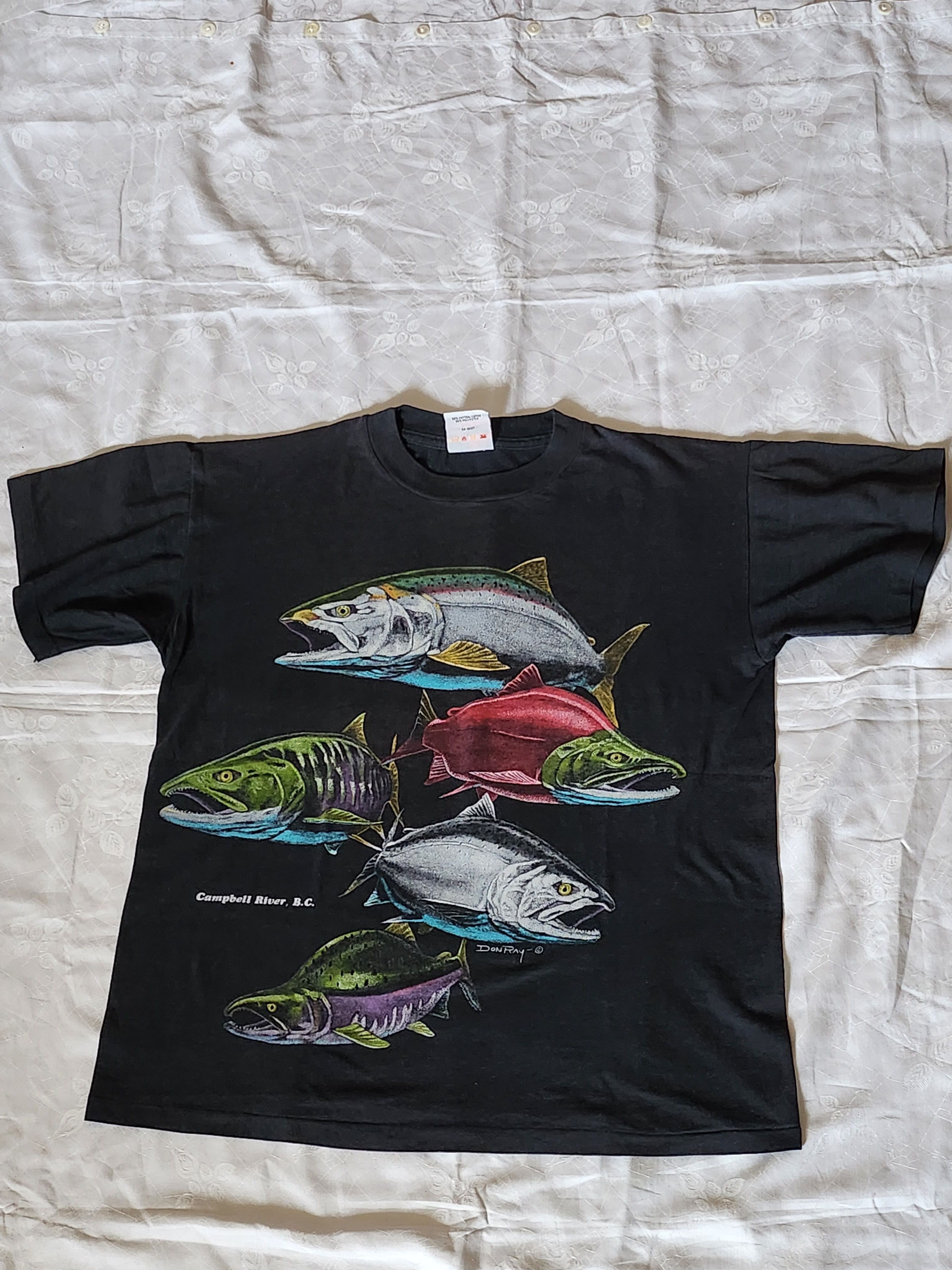 Harlequin Vintage Salmon Tee