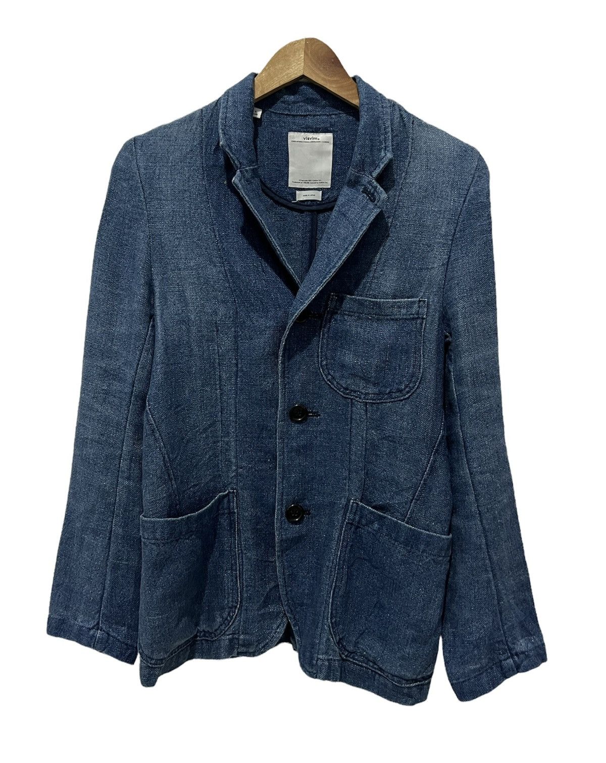 Indigo × Japanese Brand × Visvim Visvim Academia Indigo Size US M / EU 48-50 / 2 - 2 Thumbnail
