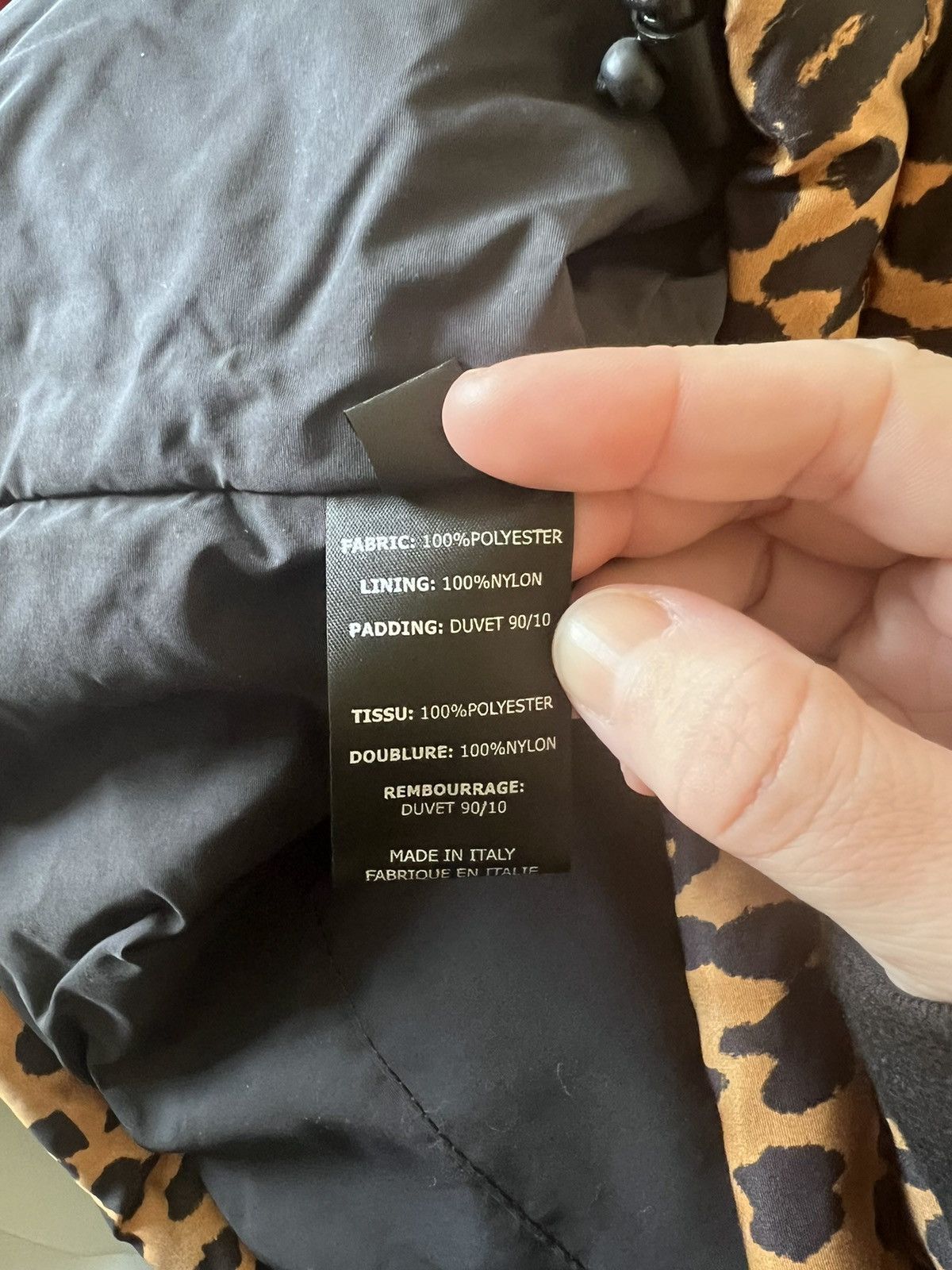 Vetements Vetements Logo Limited Edition Leopard Puffer Jacket Coat Size US M / EU 48-50 / 2 - 12 Thumbnail