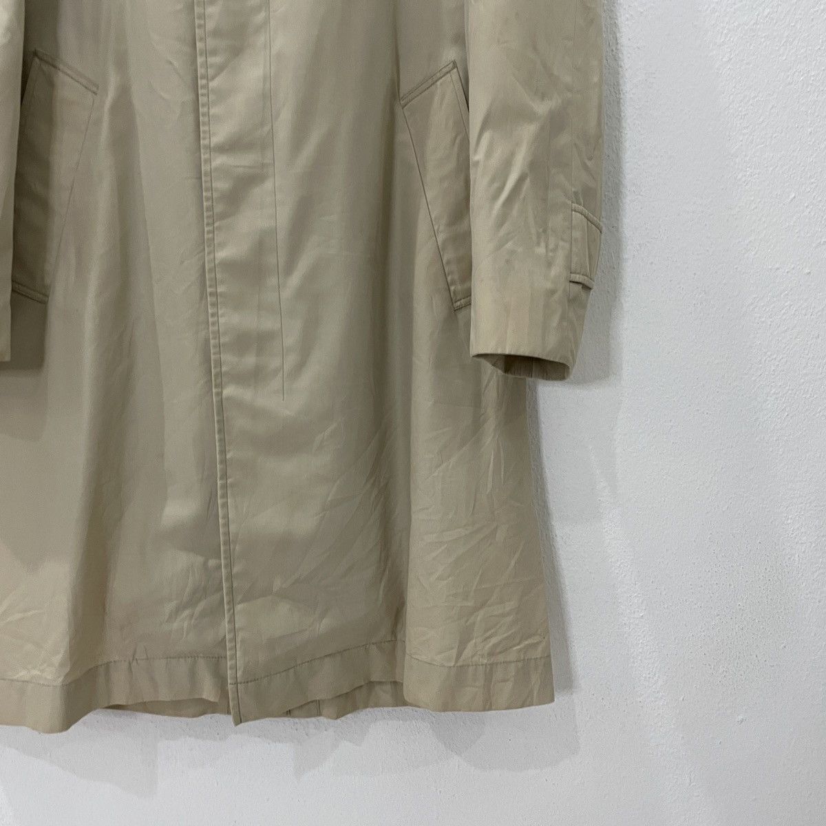 Aquascutum Vintage Aquascutum Made In England Trench Coat Jacket Size US M / EU 48-50 / 2 - 2 Thumbnail
