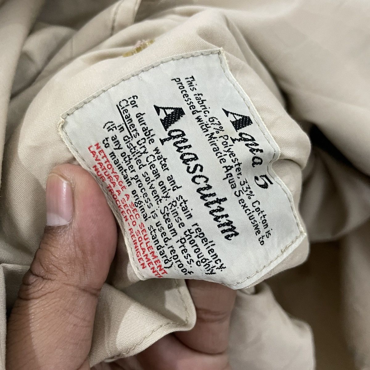 Aquascutum Vintage Aquascutum Made In England Trench Coat Jacket Size US M / EU 48-50 / 2 - 6 Thumbnail