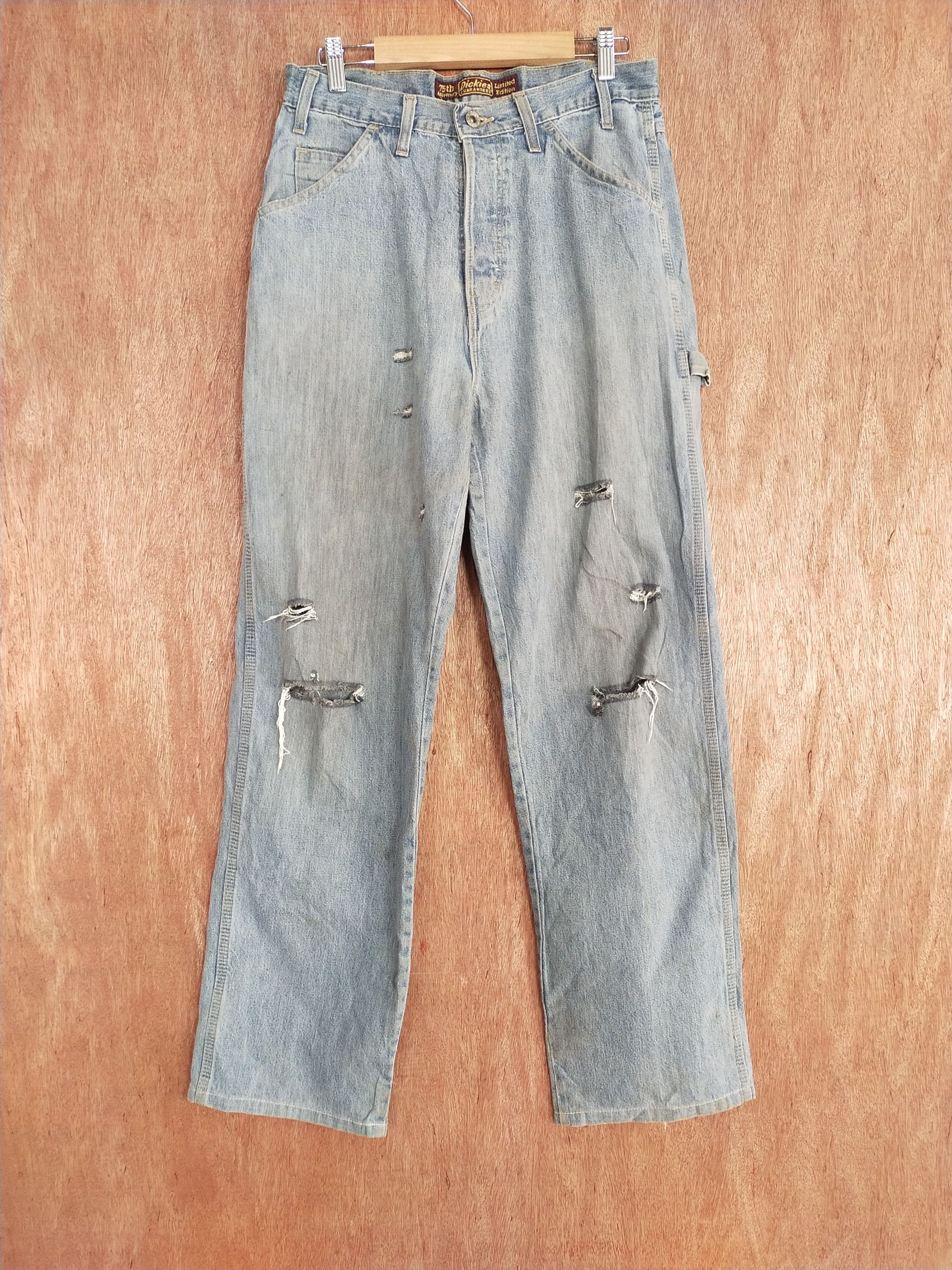 Dickies Dickies-75th Anniversary limited edition distressed #s184 Size US 30 / EU 46 - 1 Thumbnail