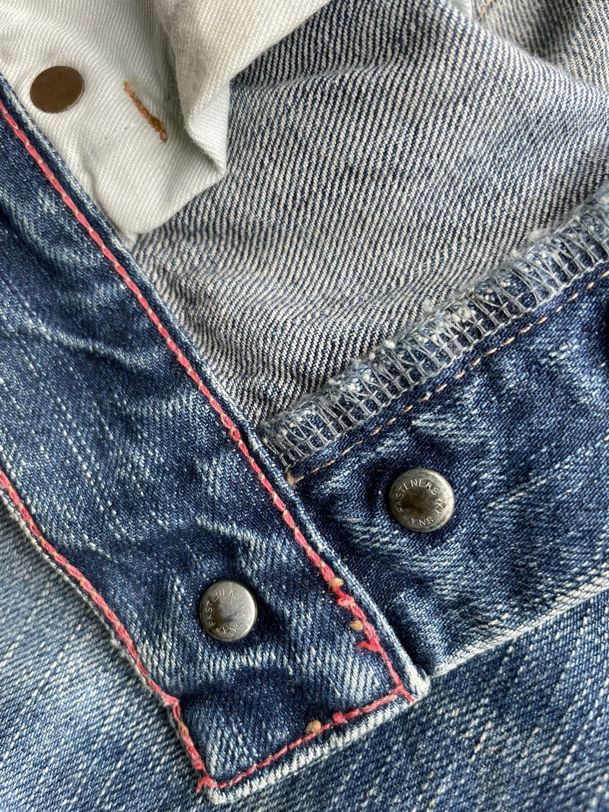Japanese Brand Soul Of Freedom Japan Distressed Denim Size US 33 - 18 Thumbnail