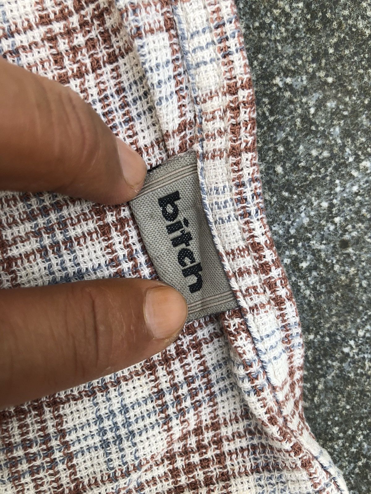 Other Vintage Bitch Skateboard Chekered Flanel Shirt Size US L / EU 52-54 / 3 - 11 Thumbnail