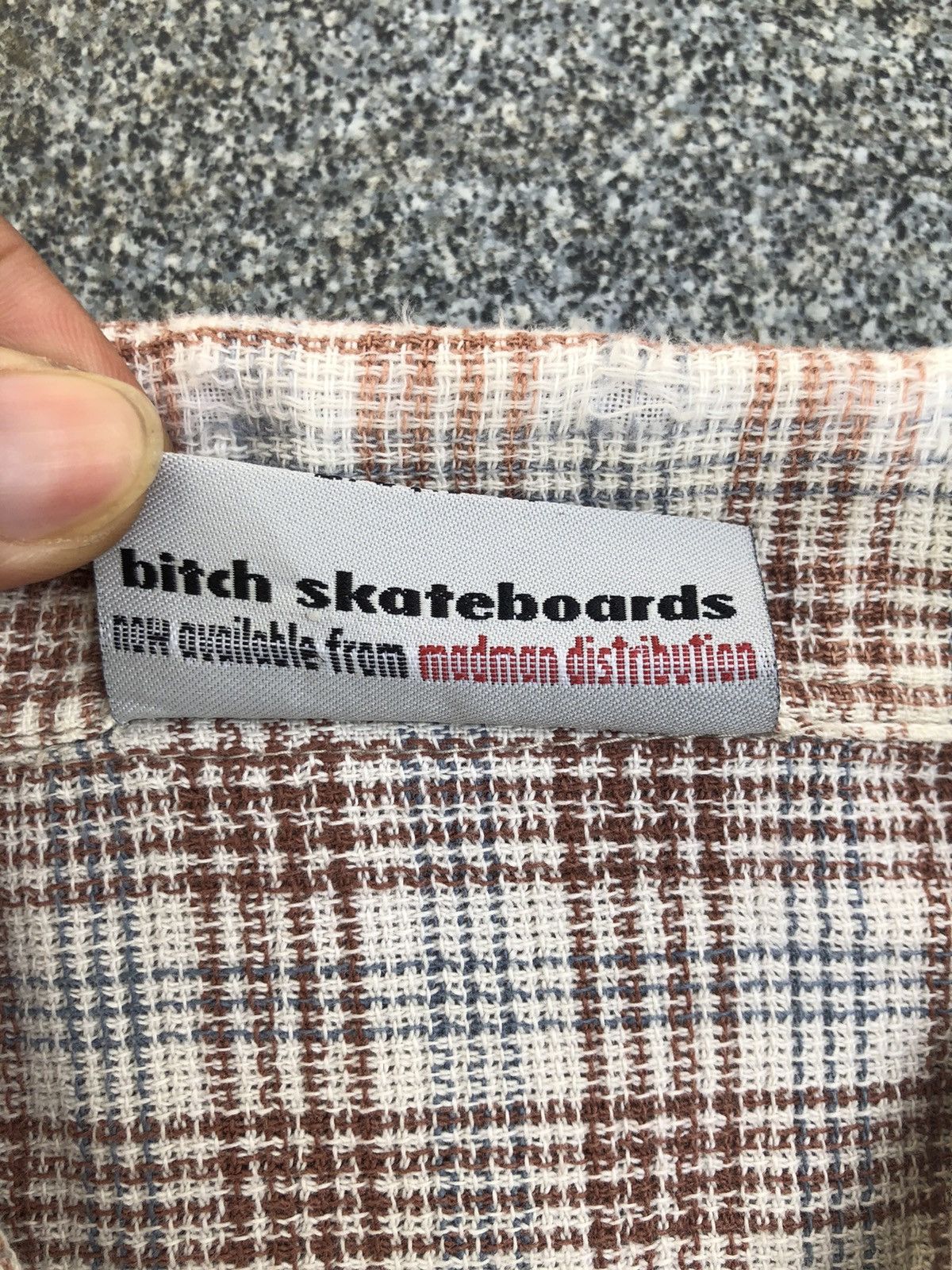 Other Vintage Bitch Skateboard Chekered Flanel Shirt Size US L / EU 52-54 / 3 - 7 Thumbnail