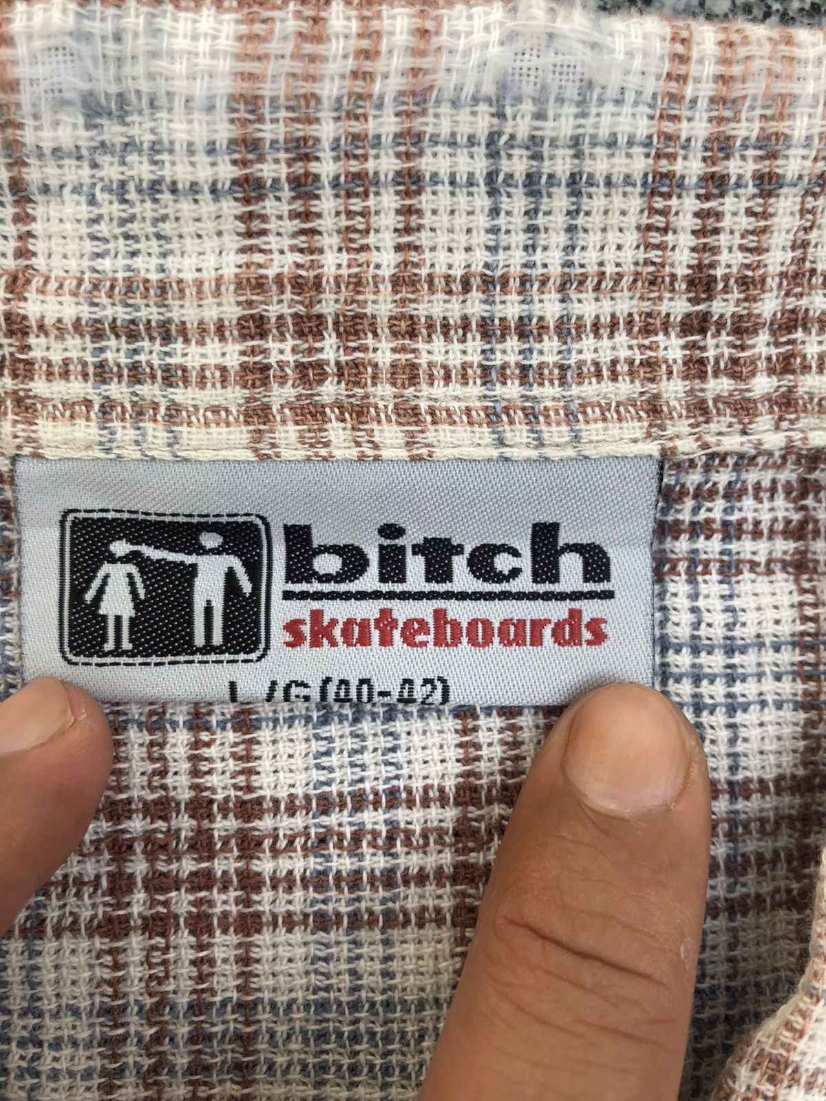 Other Vintage Bitch Skateboard Chekered Flanel Shirt Size US L / EU 52-54 / 3 - 6 Thumbnail