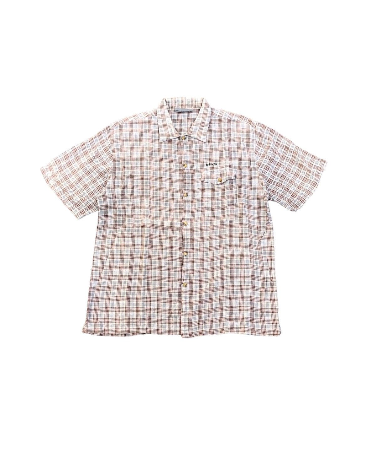 Other Vintage Bitch Skateboard Chekered Flanel Shirt Size US L / EU 52-54 / 3 - 1 Thumbnail
