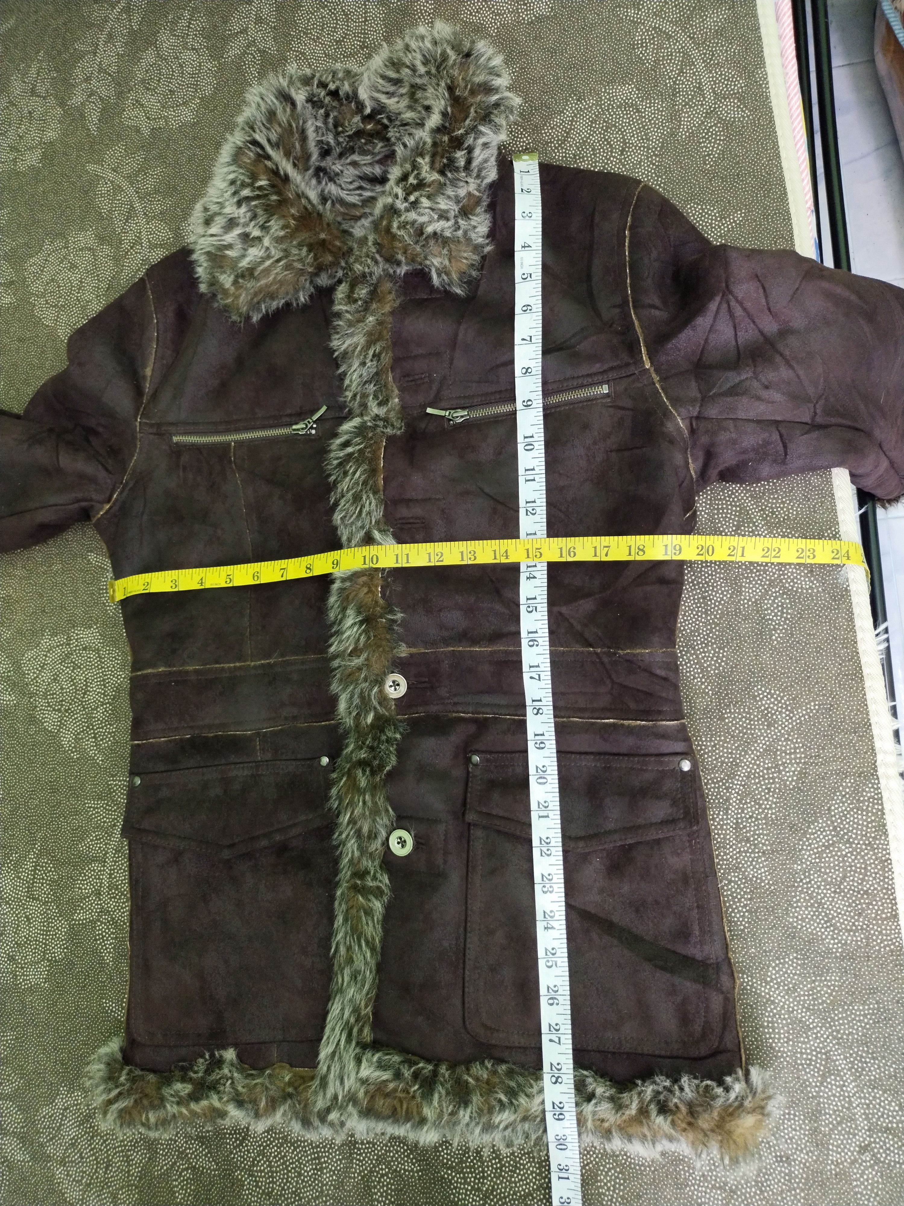 If Six Was Nine VINTAGE HIDEAWAYS NICOLE FUR FAUX COAT Size US S / EU 44-46 / 1 - 15 Thumbnail