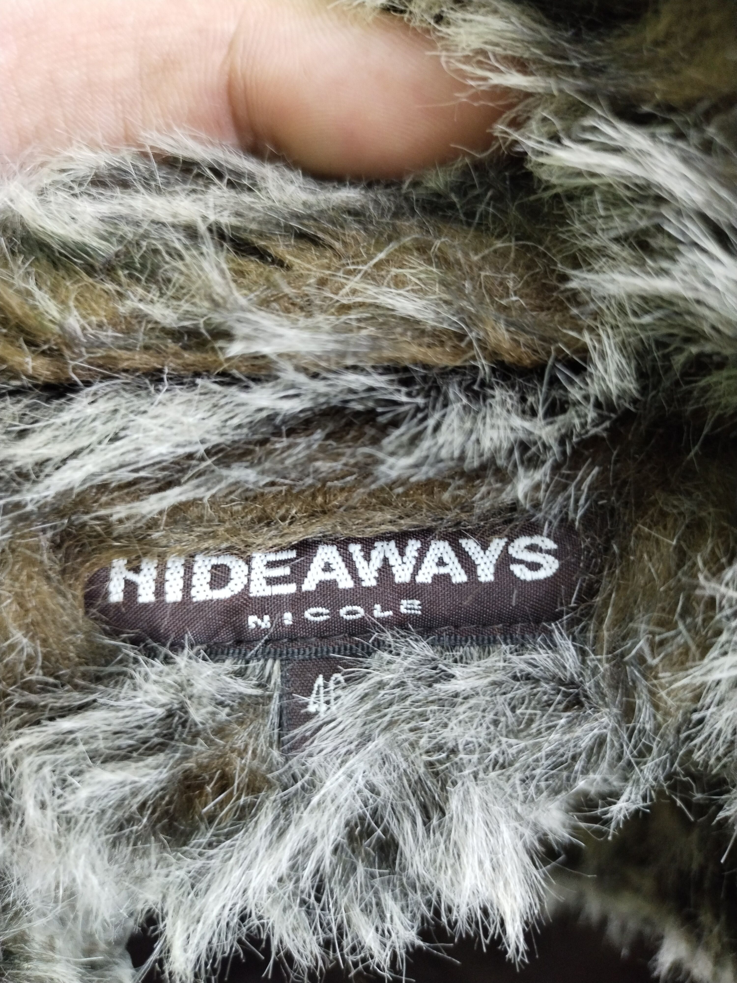 If Six Was Nine VINTAGE HIDEAWAYS NICOLE FUR FAUX COAT Size US S / EU 44-46 / 1 - 12 Thumbnail