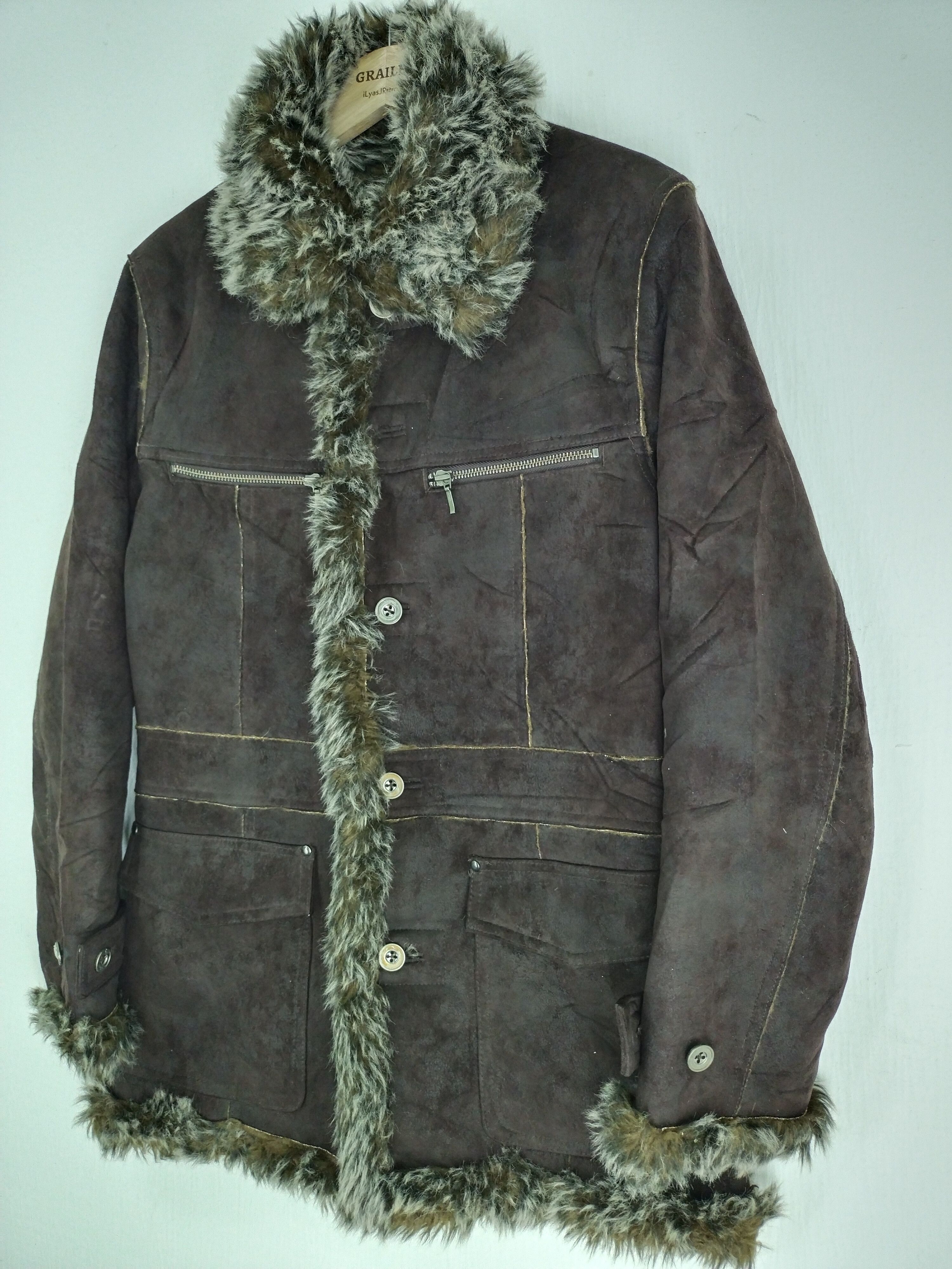 If Six Was Nine VINTAGE HIDEAWAYS NICOLE FUR FAUX COAT Size US S / EU 44-46 / 1 - 2 Thumbnail