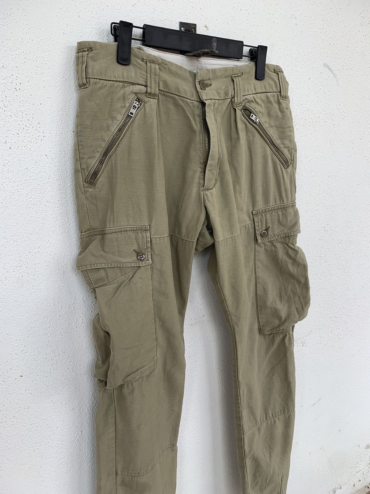 If Six Was Nine Back Number Cargo World Vintage Trouser Size US 32 / EU 48 - 4 Thumbnail