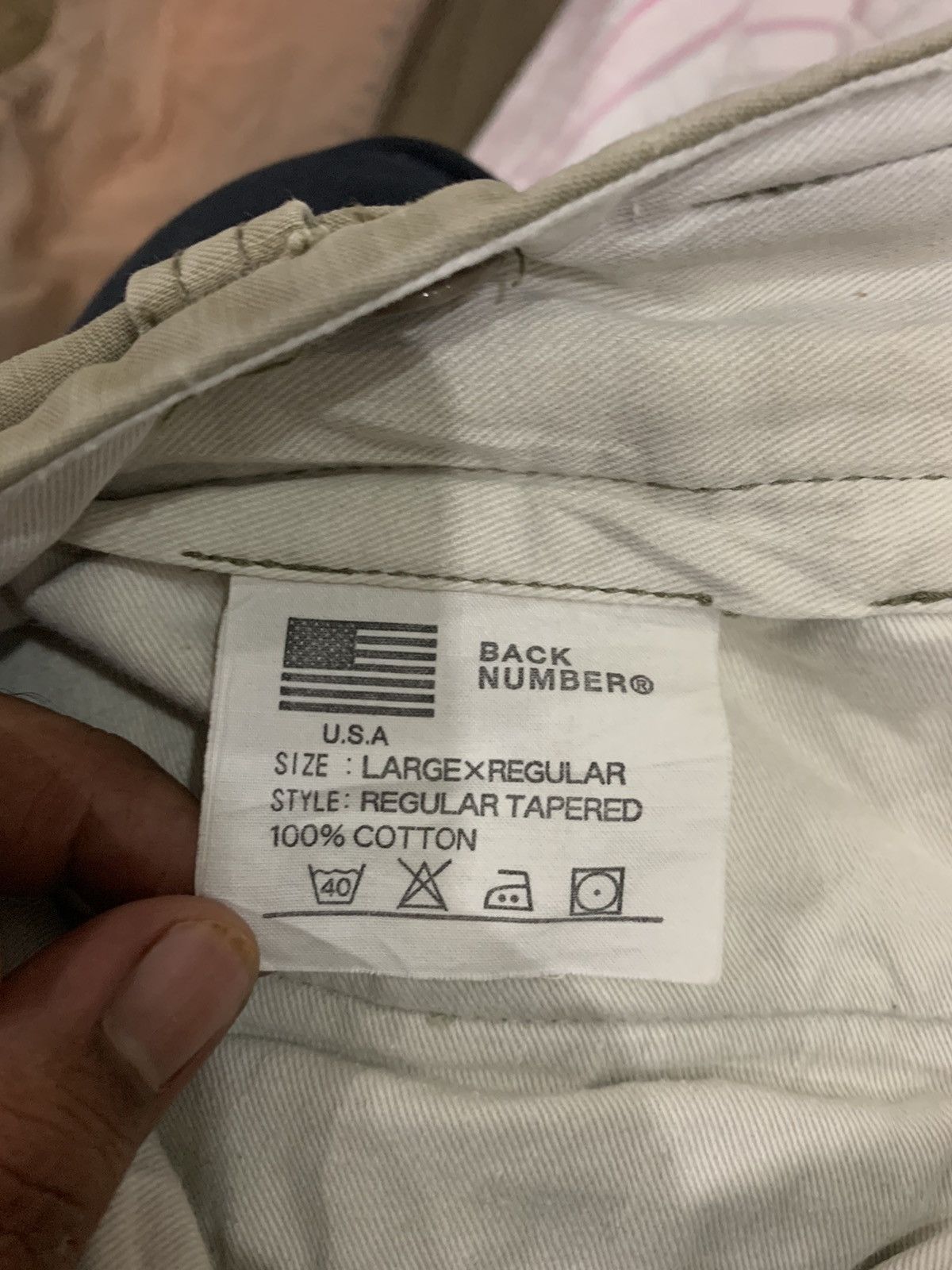 If Six Was Nine Back Number Cargo World Vintage Trouser Size US 32 / EU 48 - 7 Thumbnail