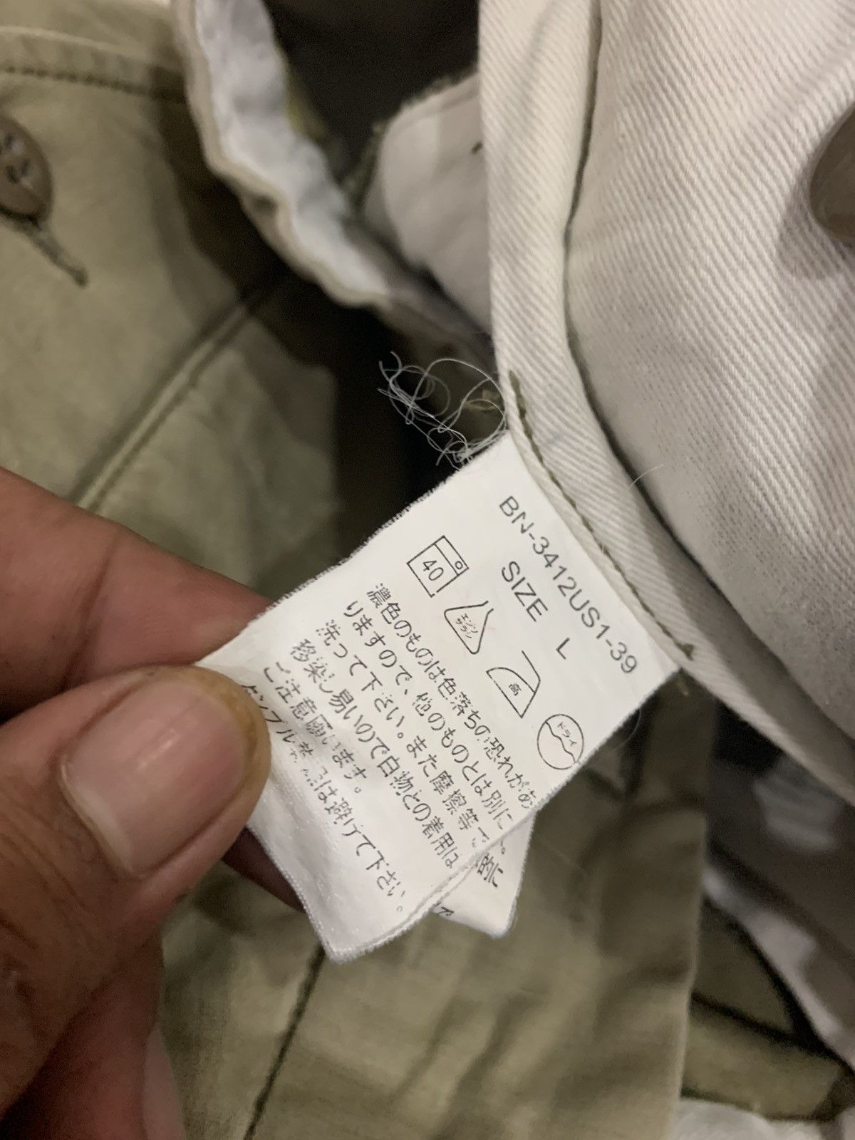 If Six Was Nine Back Number Cargo World Vintage Trouser Size US 32 / EU 48 - 9 Thumbnail
