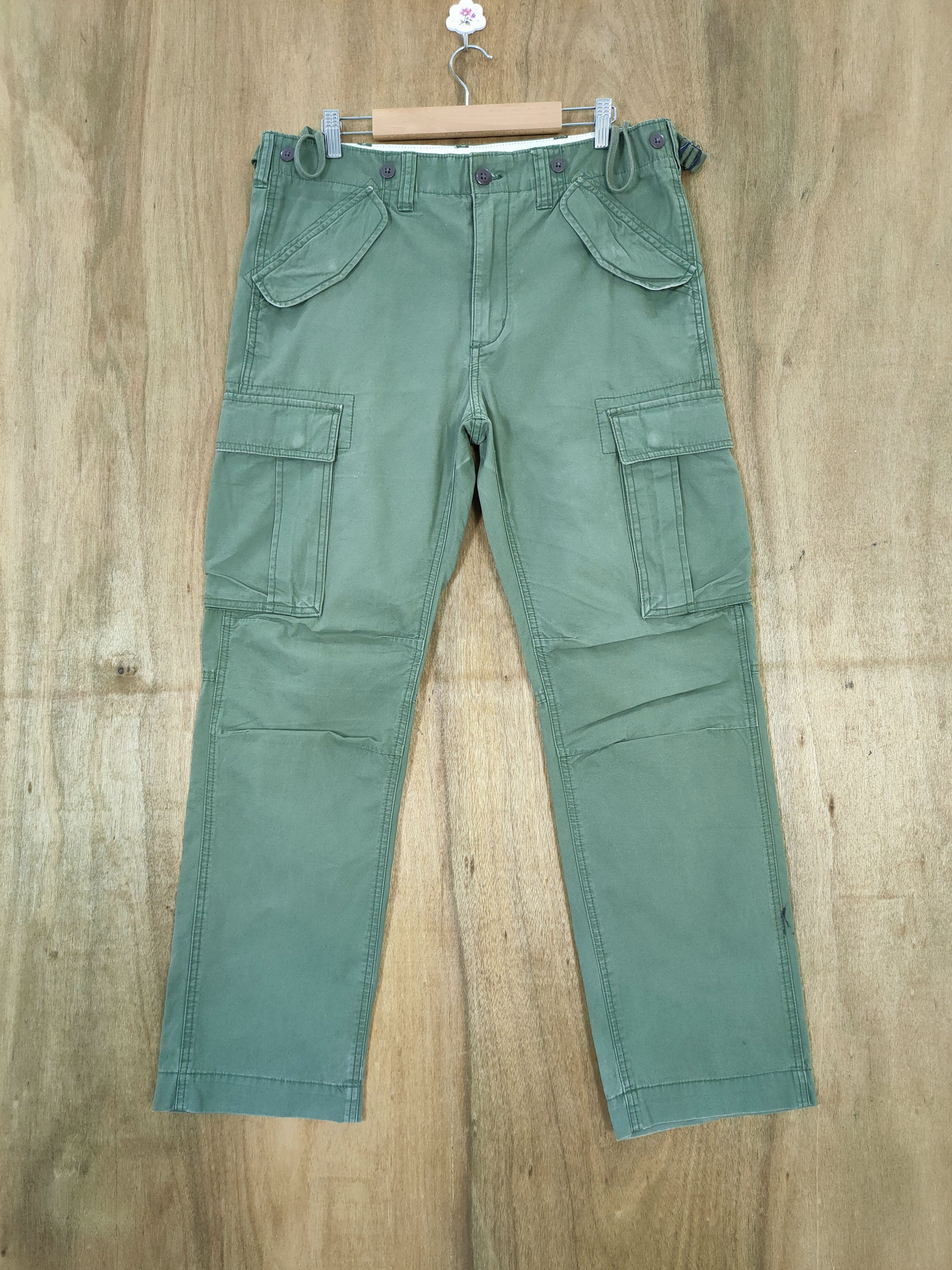 Gap VINTAGE GAP FADED CARGO PANTS Size US 34 / EU 50 - 1 Thumbnail