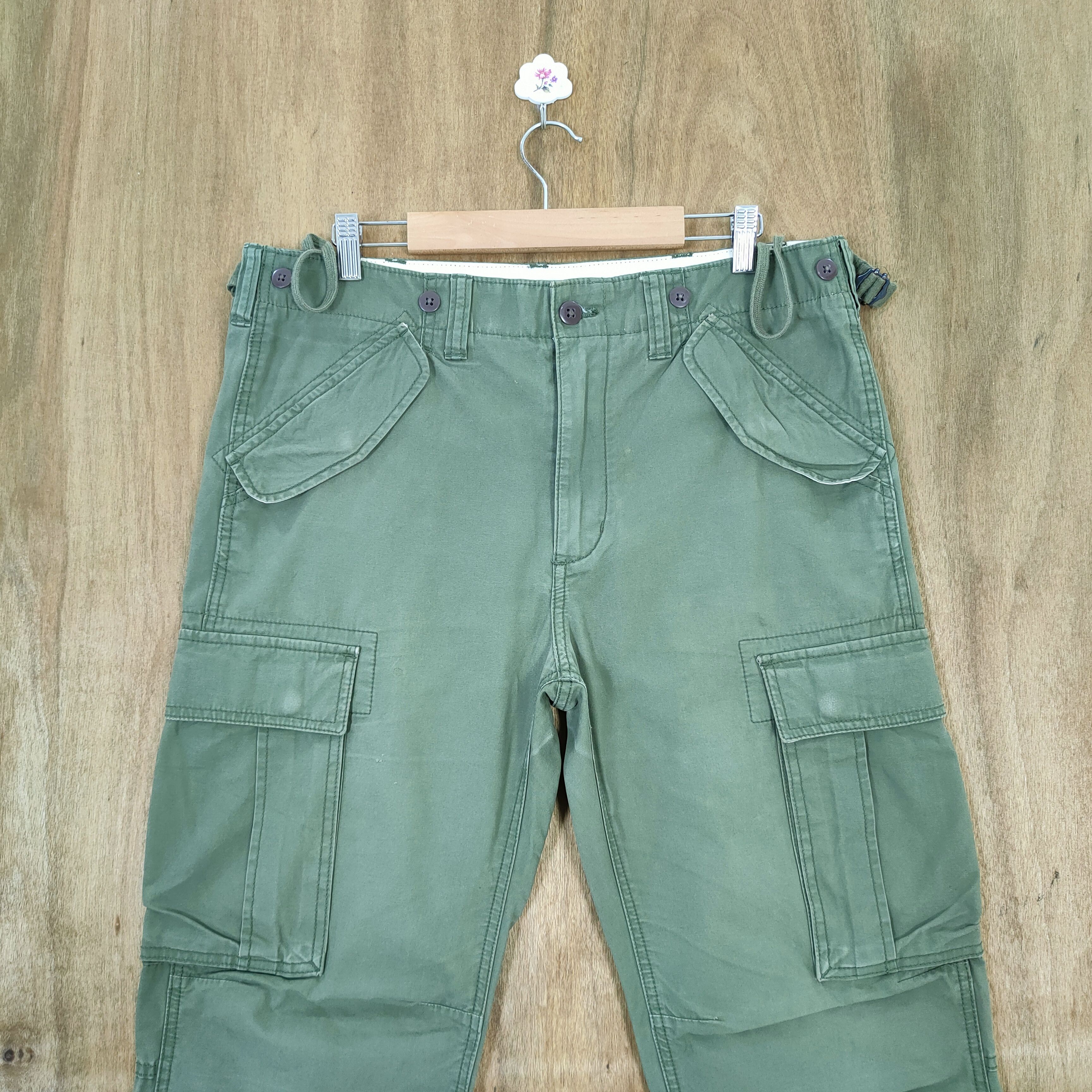 Gap VINTAGE GAP FADED CARGO PANTS Size US 34 / EU 50 - 4 Thumbnail
