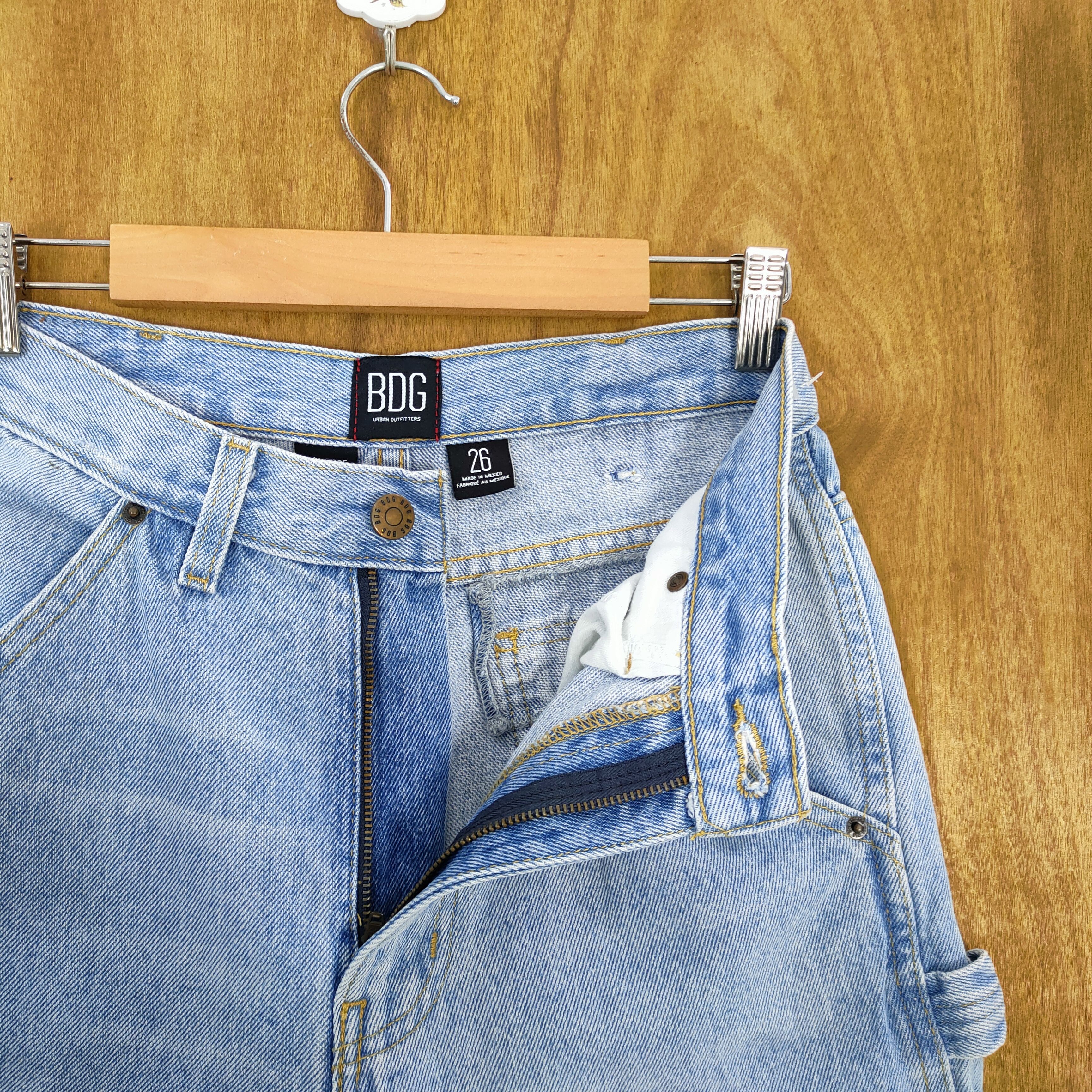 Japanese Brand BDG DOUBLE KNEE LIGHT BLUE JEANS DENIM PANTS Size US 26 / EU 42 - 3 Thumbnail