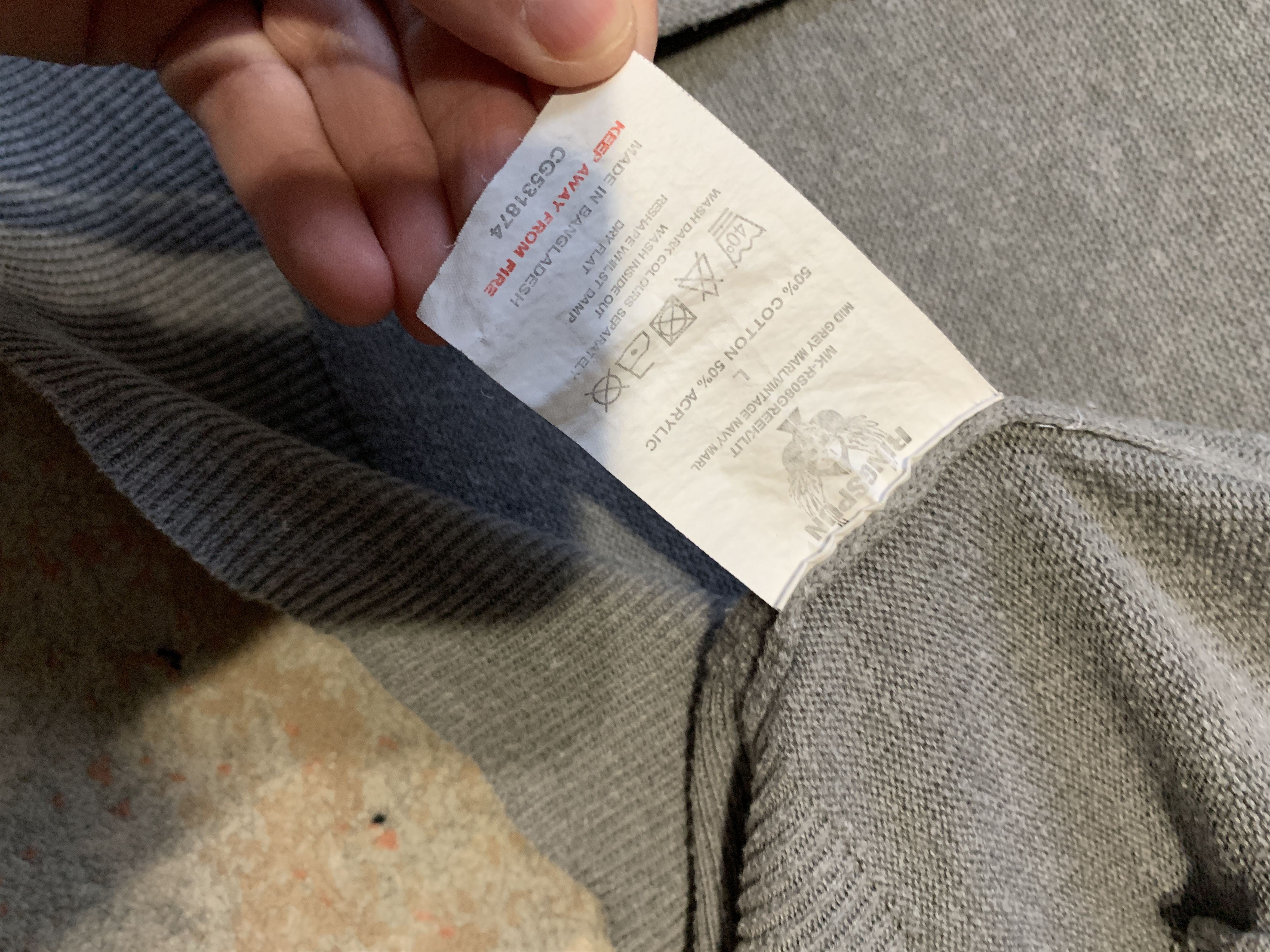 Other Ringspun Zip Hoodie Size US L / EU 52-54 / 3 - 9 Thumbnail