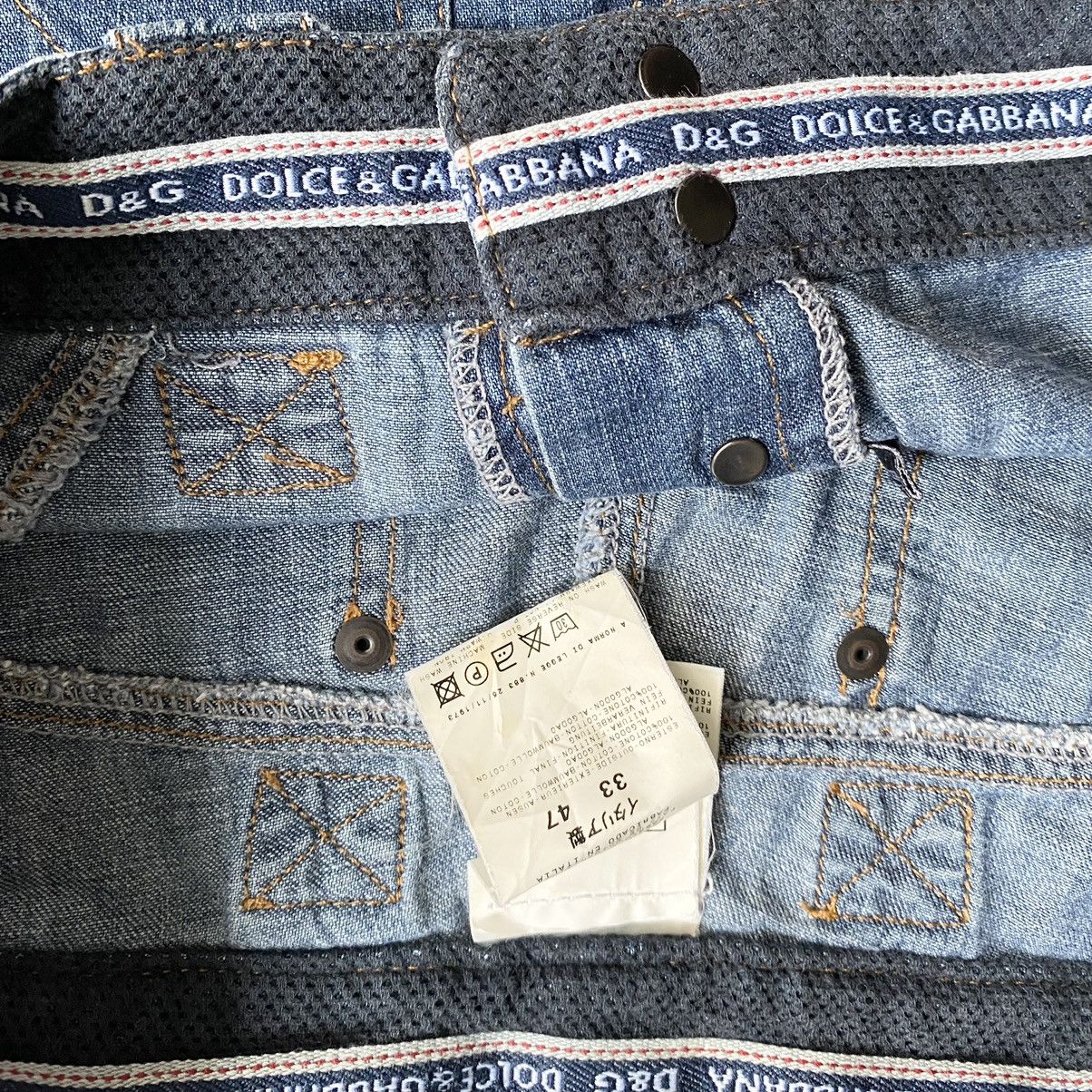 Dolce & Gabbana AW03 D&G Cargo Denim Size US 33 - 11 Thumbnail