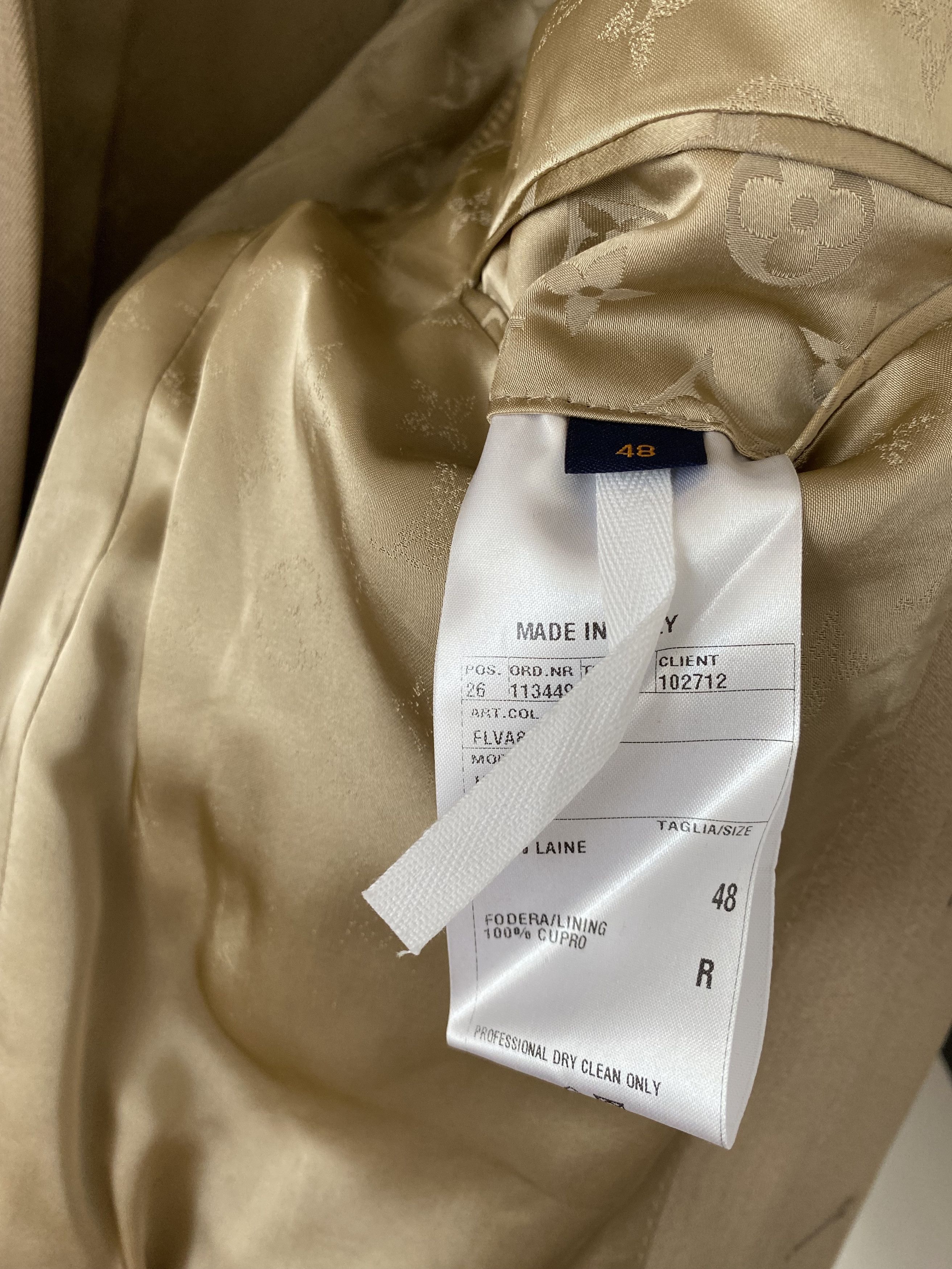 Louis Vuitton Louis Vuitton Virgil Abloh Tailored Blouson FW2020 Size 48R - 6 Thumbnail