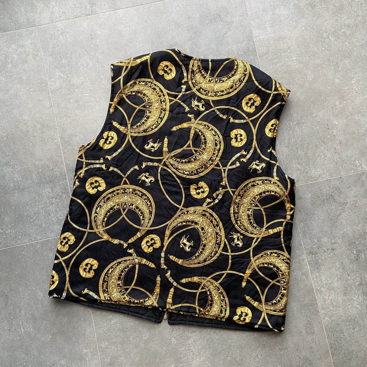 Vintage Vintage Antonette Franz Haushofer silk vest Size XL / US 12-14 / IT 48-50 - 4 Thumbnail