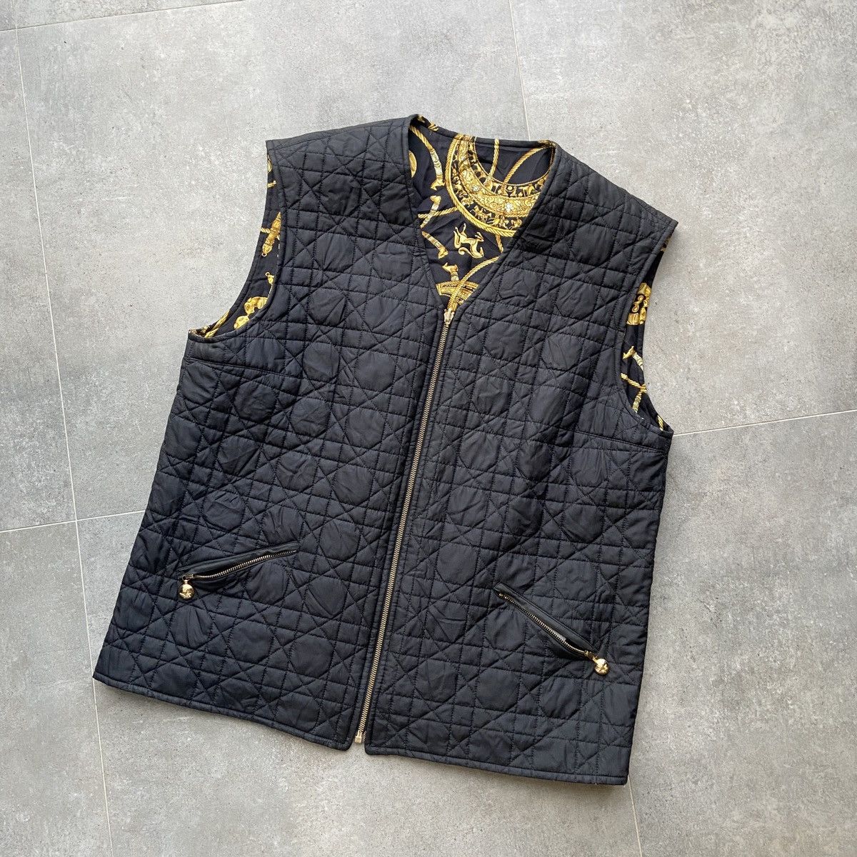 Vintage Vintage Antonette Franz Haushofer silk vest Size XL / US 12-14 / IT 48-50 - 6 Thumbnail