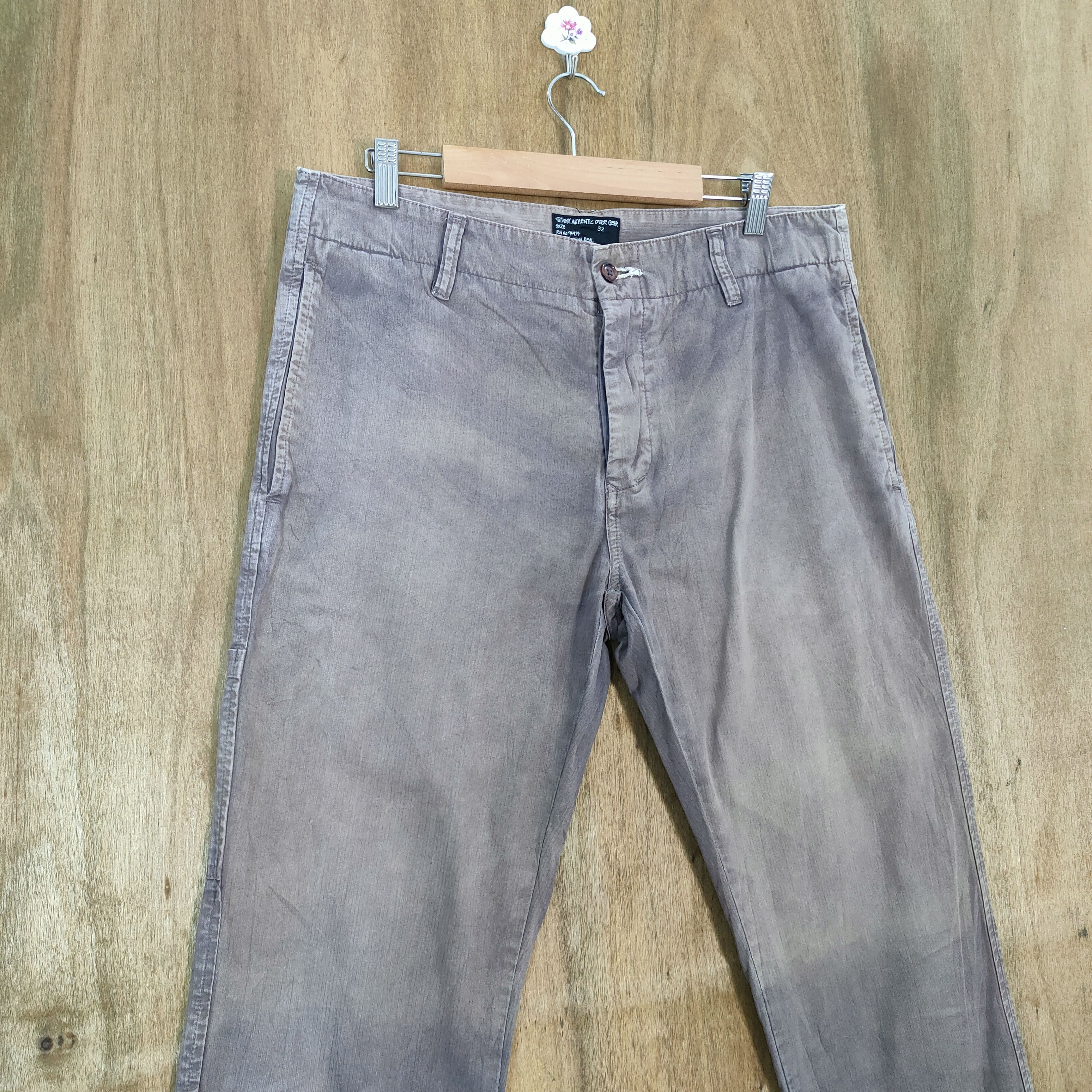 Stussy VINTAGE STUSSY SUN FADED BUTTONFLY CARGO PANTS Size US 34 / EU 50 - 4 Thumbnail