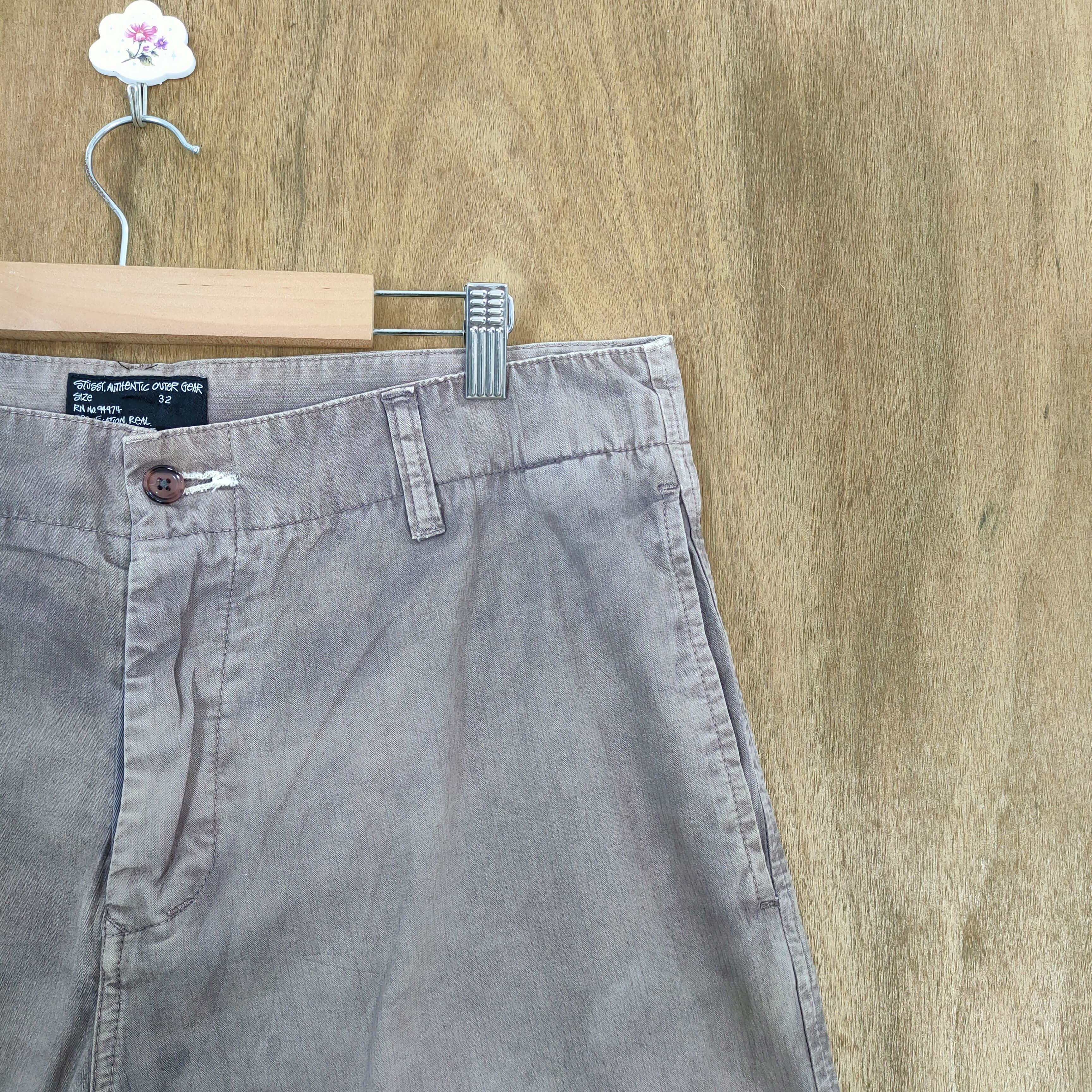 Stussy VINTAGE STUSSY SUN FADED BUTTONFLY CARGO PANTS Size US 34 / EU 50 - 6 Thumbnail