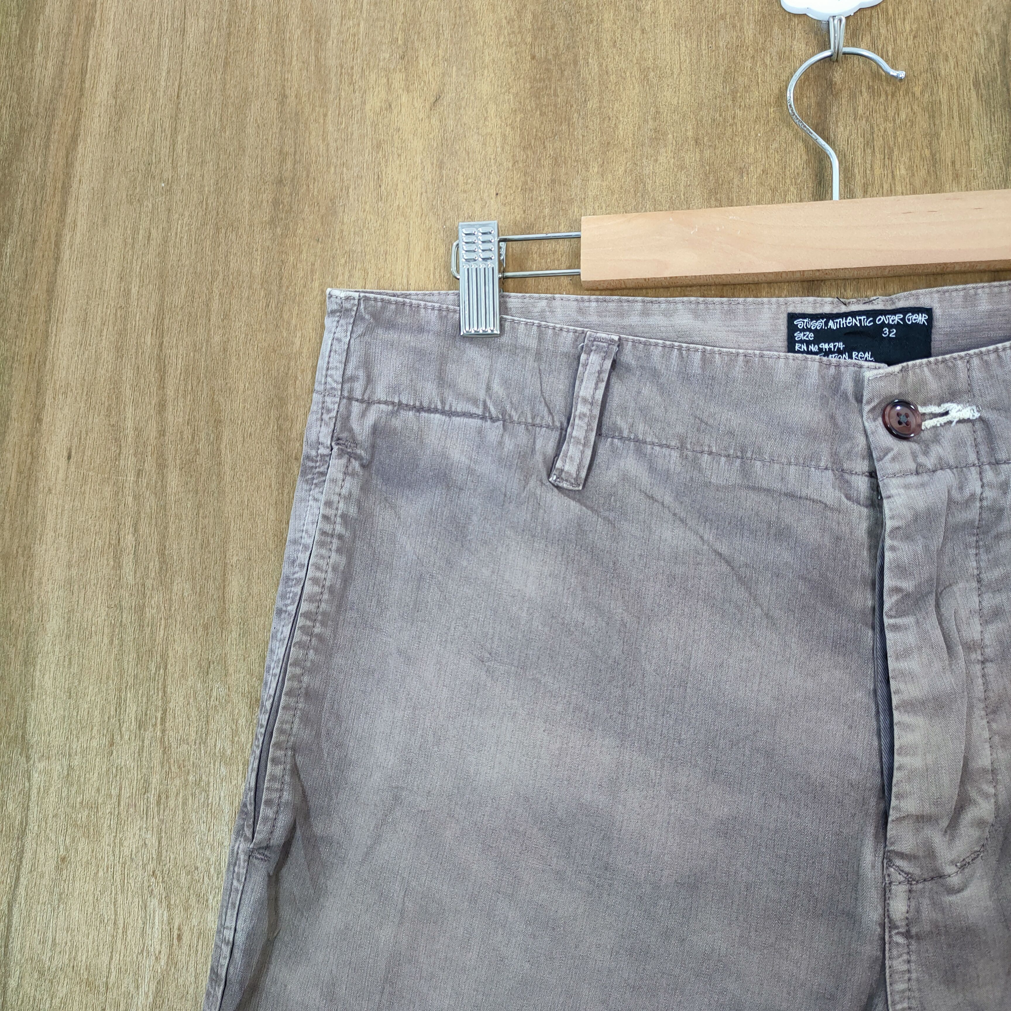 Stussy VINTAGE STUSSY SUN FADED BUTTONFLY CARGO PANTS Size US 34 / EU 50 - 5 Thumbnail