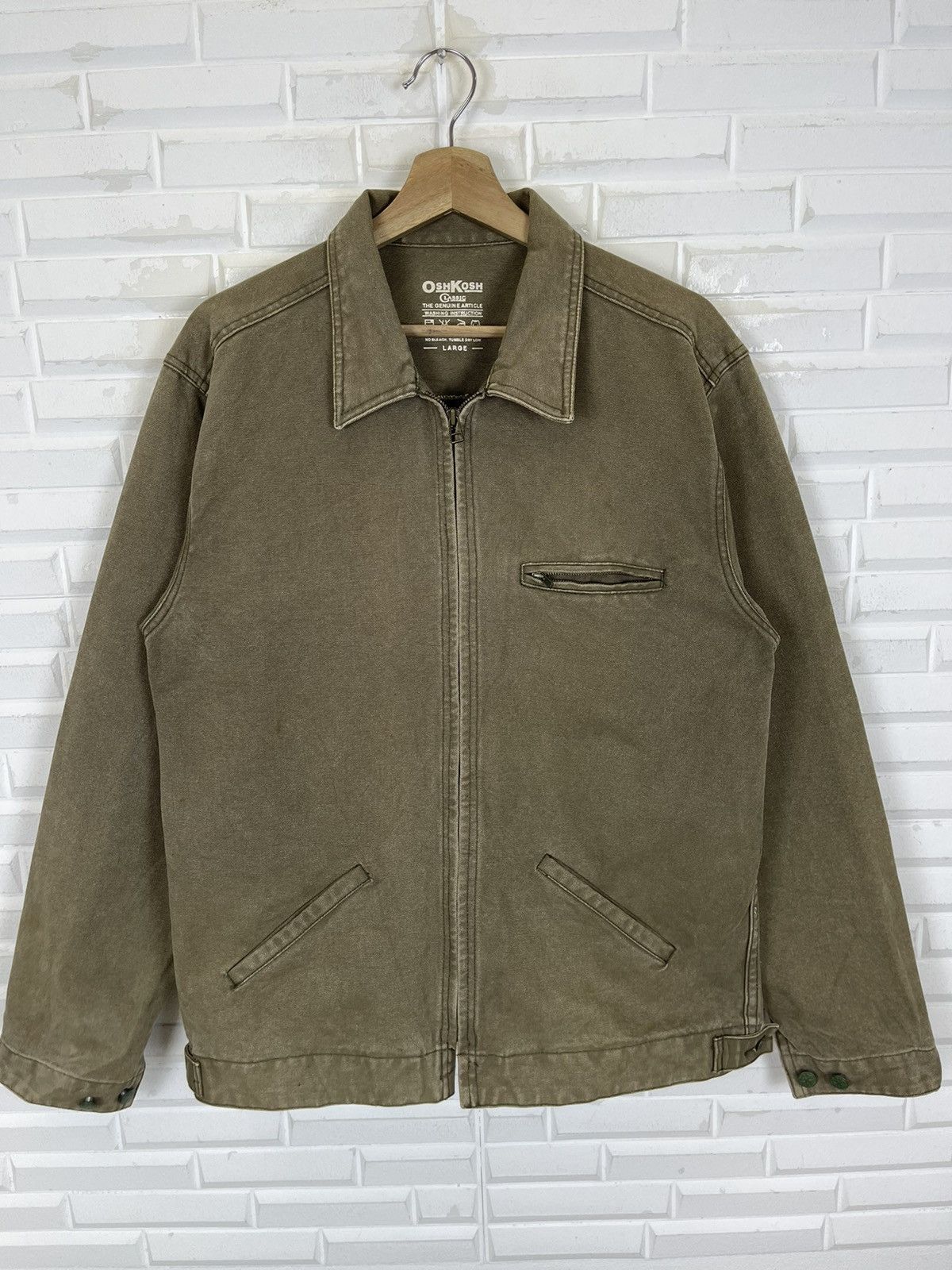 Oshkosh VINTAGE DENIM CHORE JACKET OSHKOSH CLASSIC Size US L / EU 52-54 / 3 - 2 Thumbnail