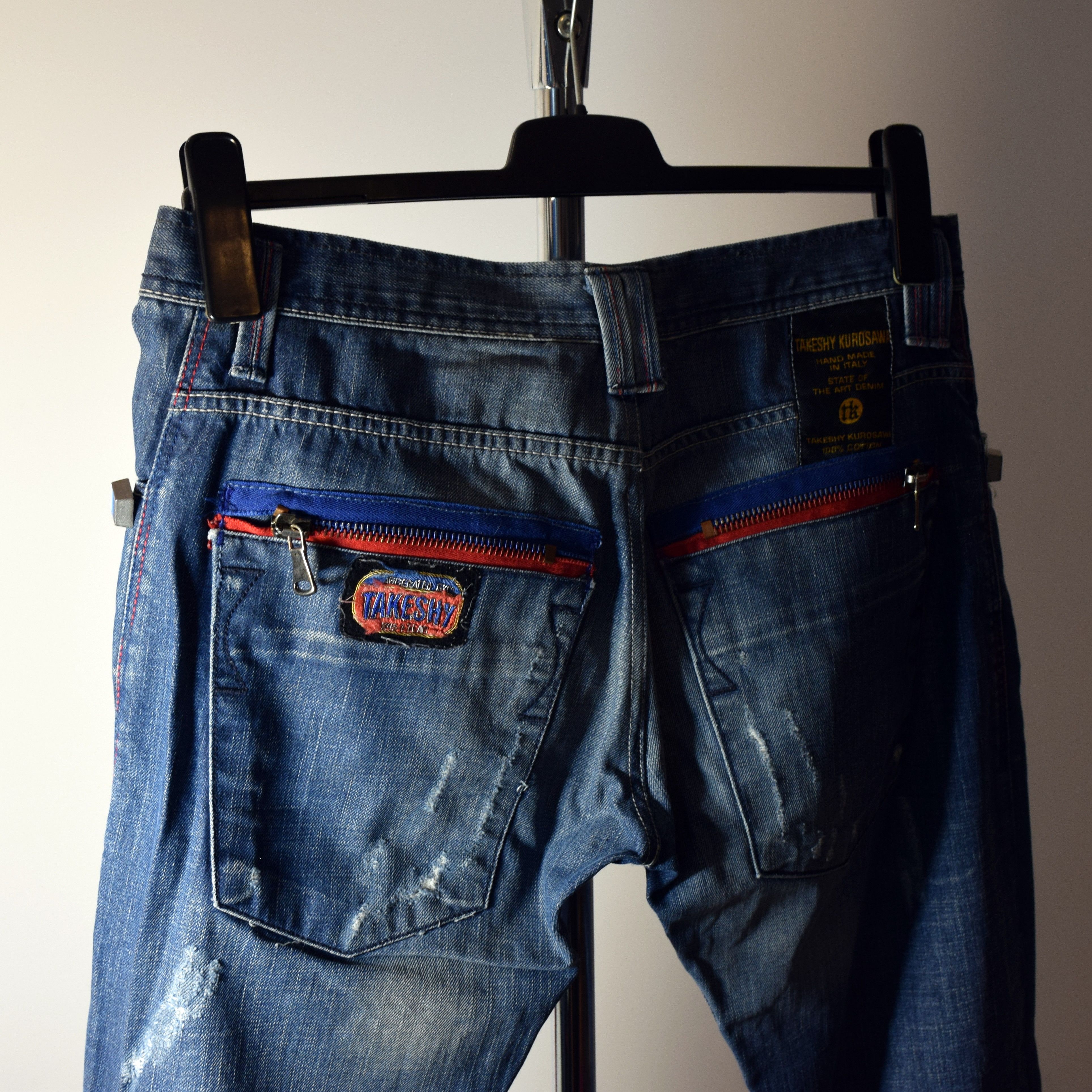 Takeshy Kurosawa DRILL STONES DENIM JAPAN TAKESHY KUROSAWA JEANS 38 Size US 38 / EU 54 - 8 Thumbnail